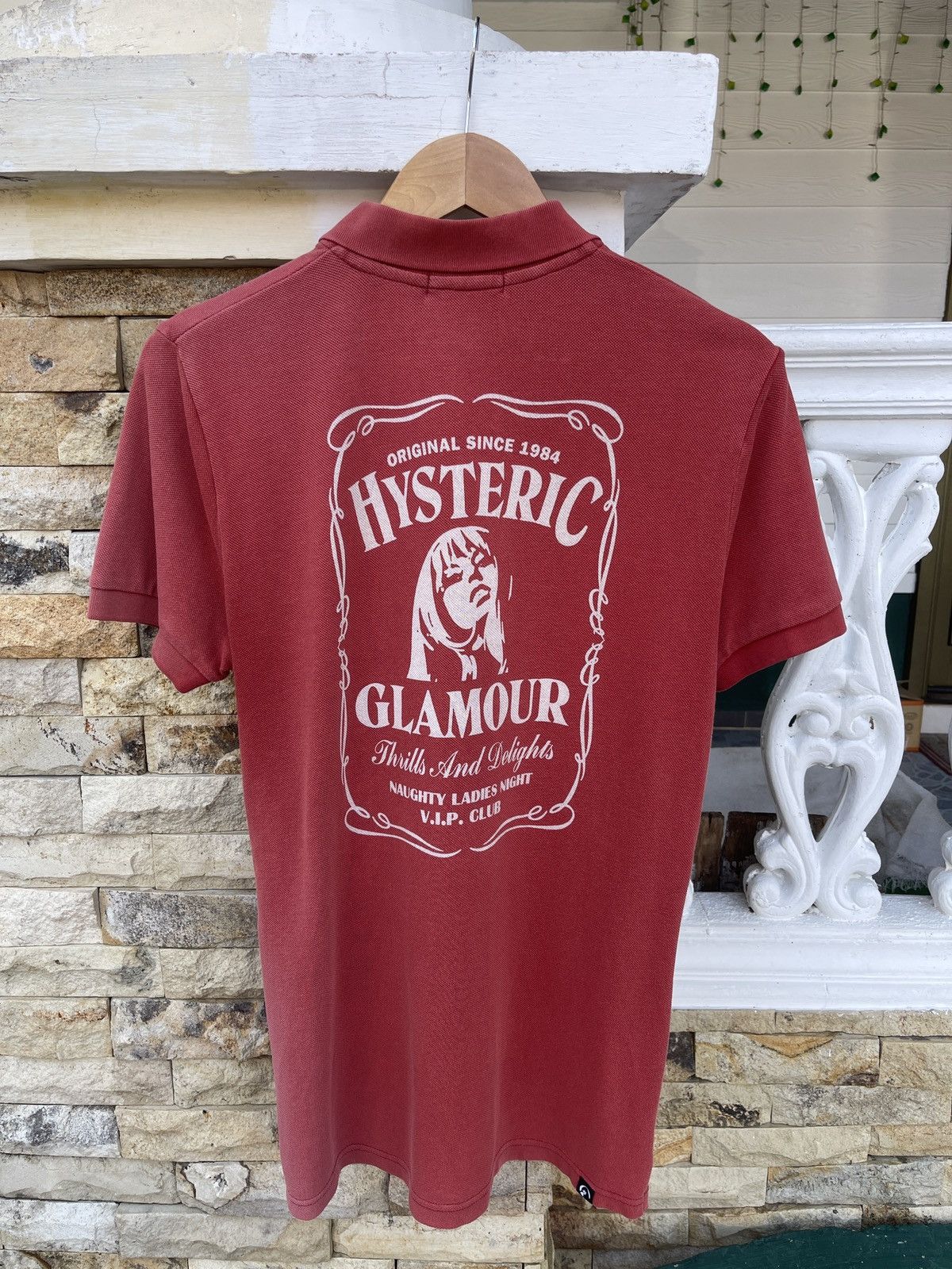 Hysteric Glamour Rare🔥Hysteric Glamour Naughty Ladies Night Polo Tee Size US M / EU 48-50 / 2 - 3 Thumbnail