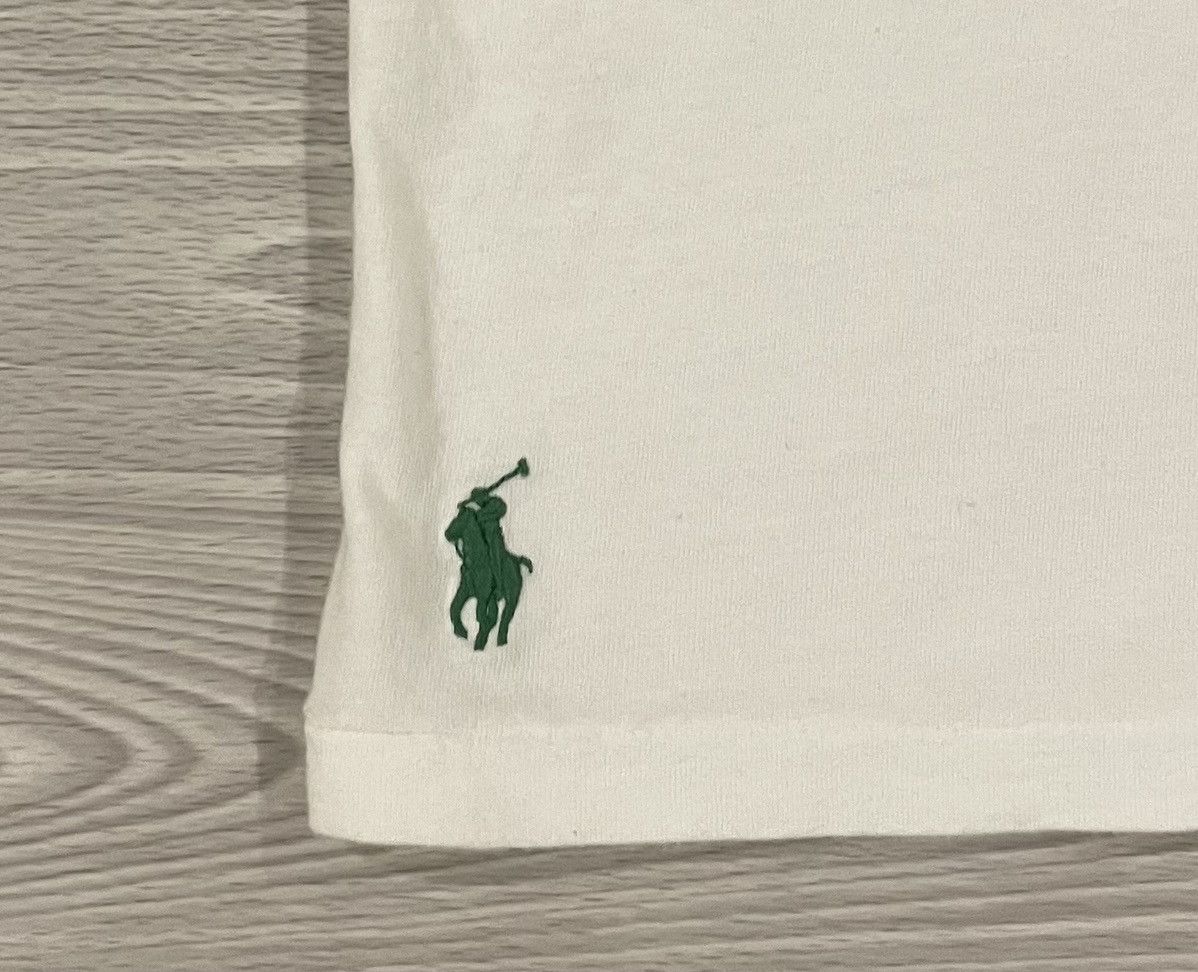 Polo Ralph Lauren Polo Ralph Lauren White Green Painted T-Shirt Men’s Size 2XL Size US XXL / EU 58 / 5 - 3 Thumbnail