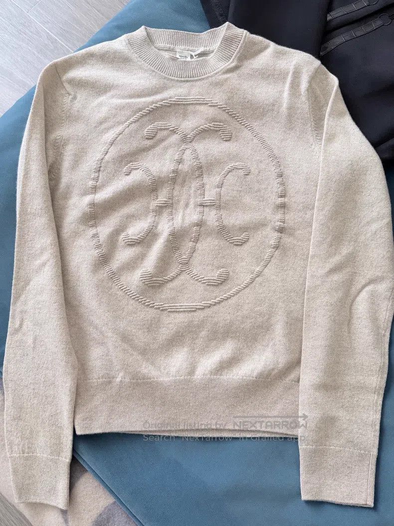 Hermes Hermes Beige Cashmere Sweater Size XS / US 0-2 / IT 36-38 - 1 Thumbnail
