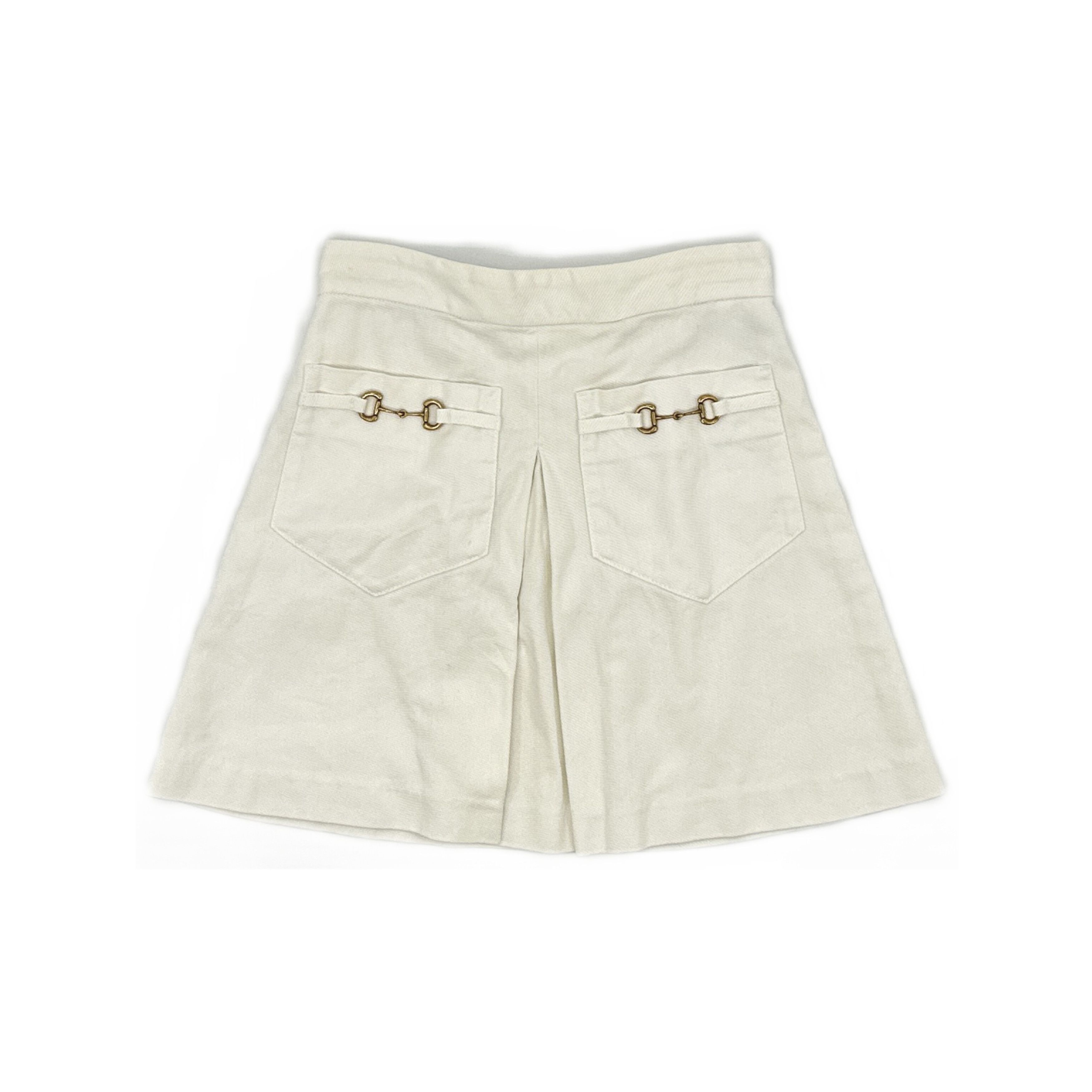 Gucci Gucci Horsebit Detail High-Waist Shorts 38 Size 26" / US 2 / IT 38 - 1 Thumbnail
