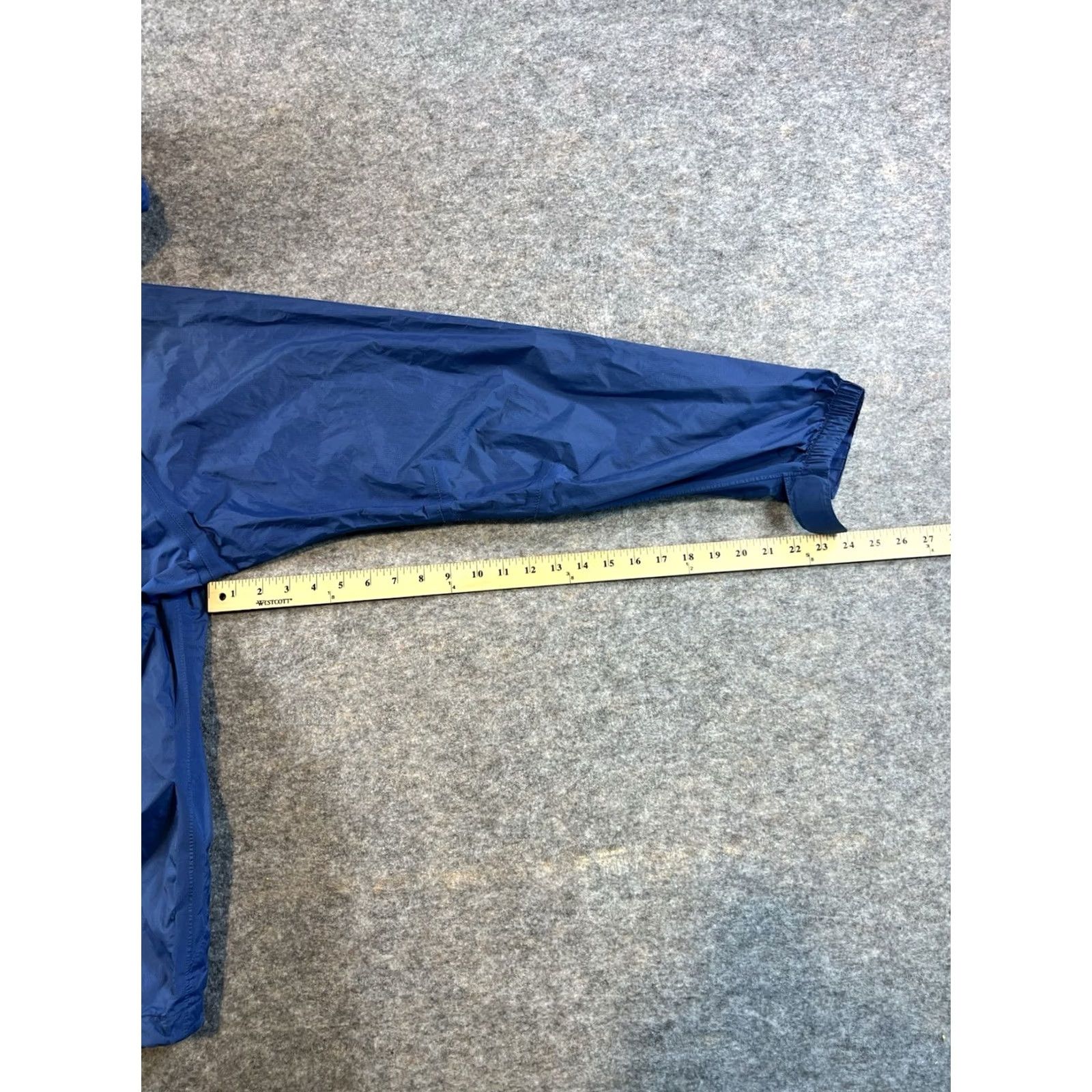 The North Face The North Face Blue HyVent Hooded Zip Windbreaker Rain Jacket XL Men Windbreaker Hooded Zip Full Zip Lightweight Packable Nylon DryVent Jacket Size US XL / EU 56 / 4 - 4 Thumbnail
