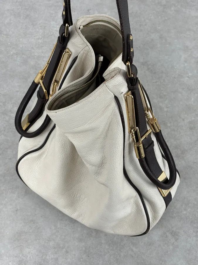 Jil Sander Jil Sander Creamy White Leather Handle Bag Size ONE SIZE - 10 Thumbnail