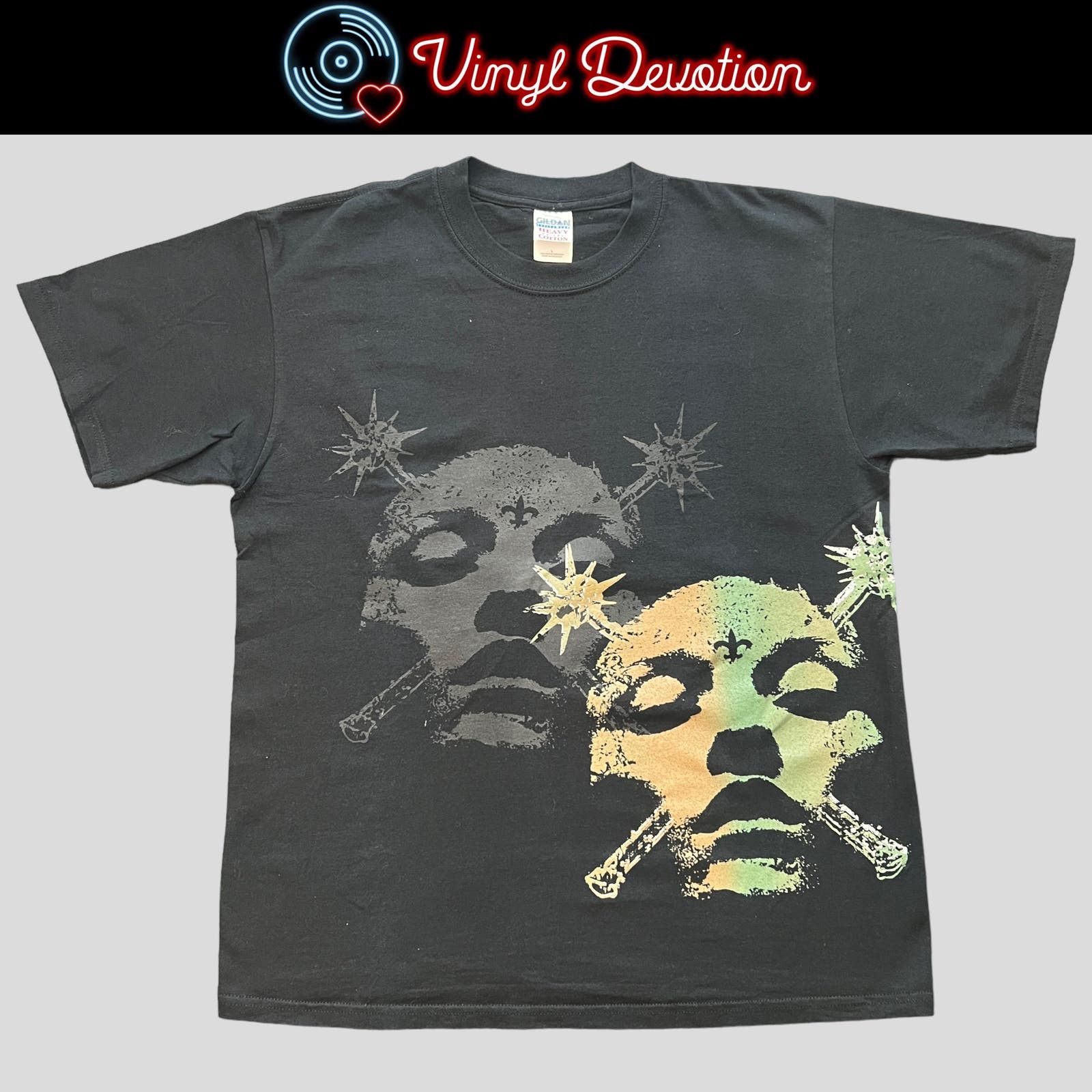 image of Gildan Converge Band Hatebreed Show "hateverge" T-Shirt Size Large in Black, Men's