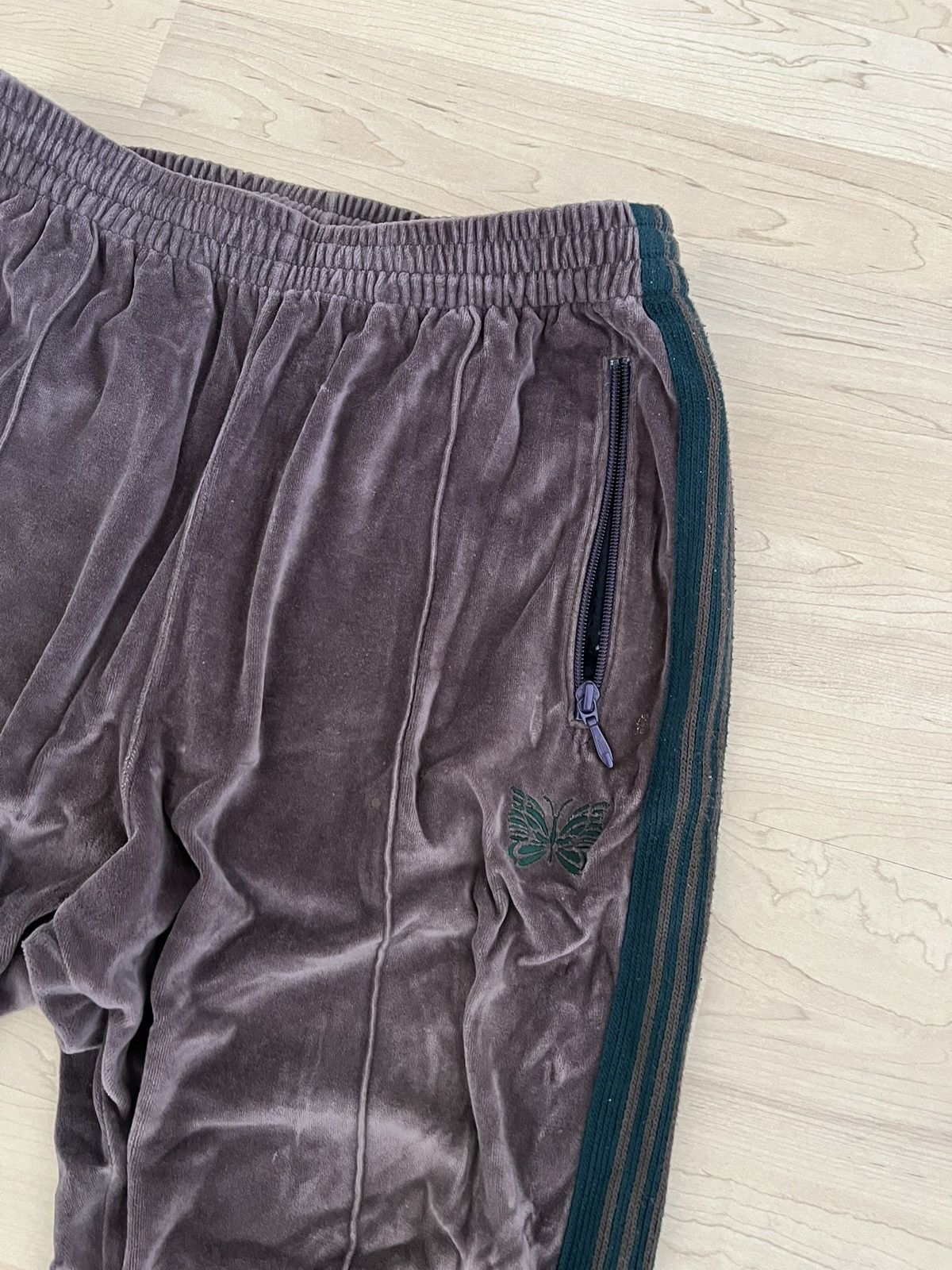 Needles Needles velour track pants size m Size US 32 / EU 48 - 3 Thumbnail