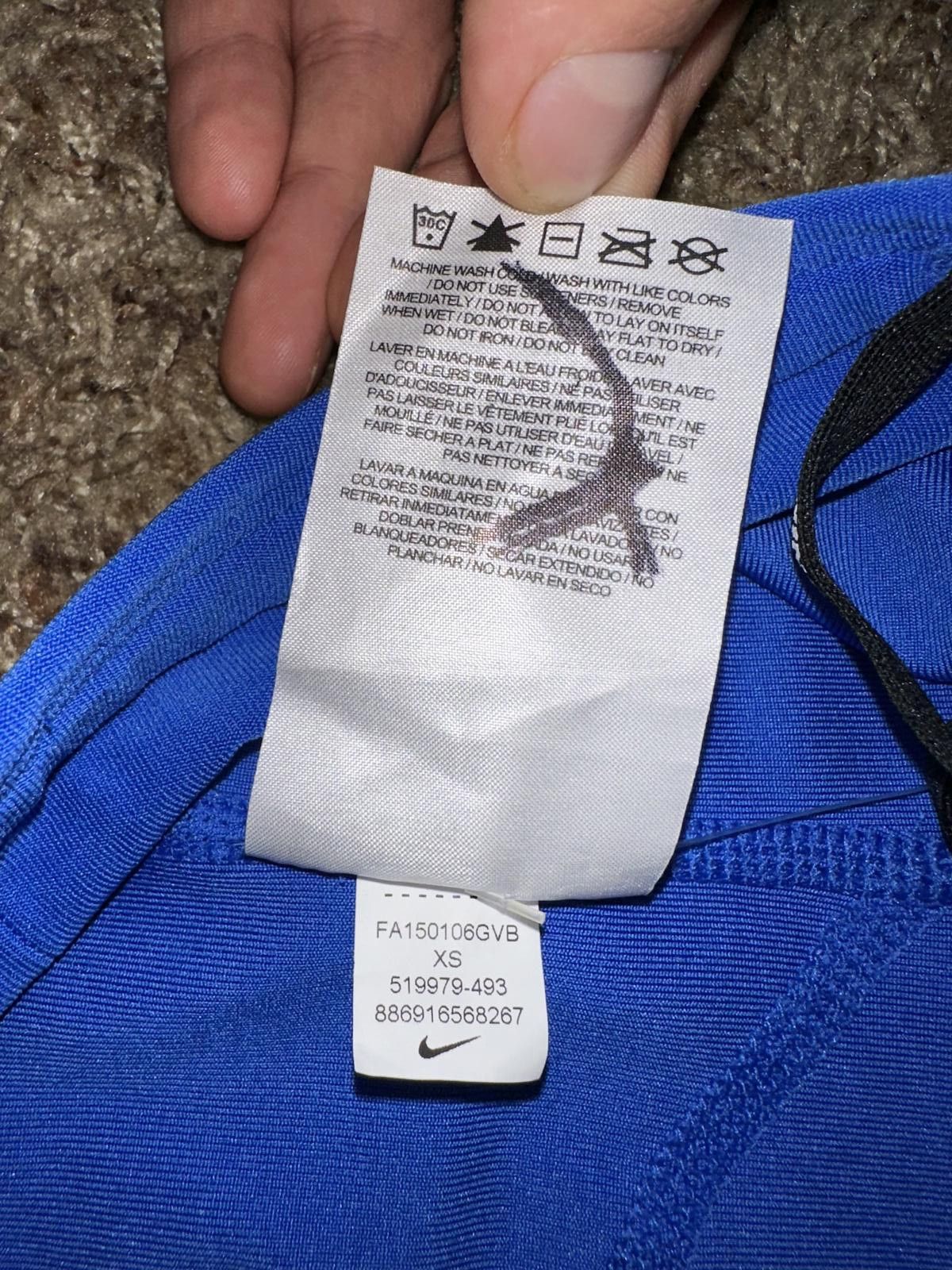 Nike Nike Power Race Day Half Tight Blue 6.5" Compression Size 26" / US 2 / IT 38 - 6 Thumbnail