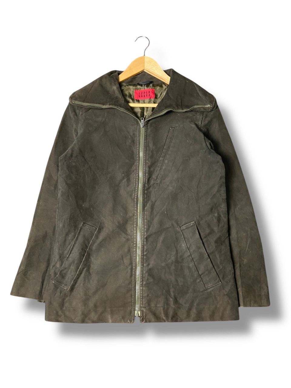 Japanese Brand Vintage Super Hakka Suede Jacket (150) Size US XXS / EU 40 - 1 Thumbnail