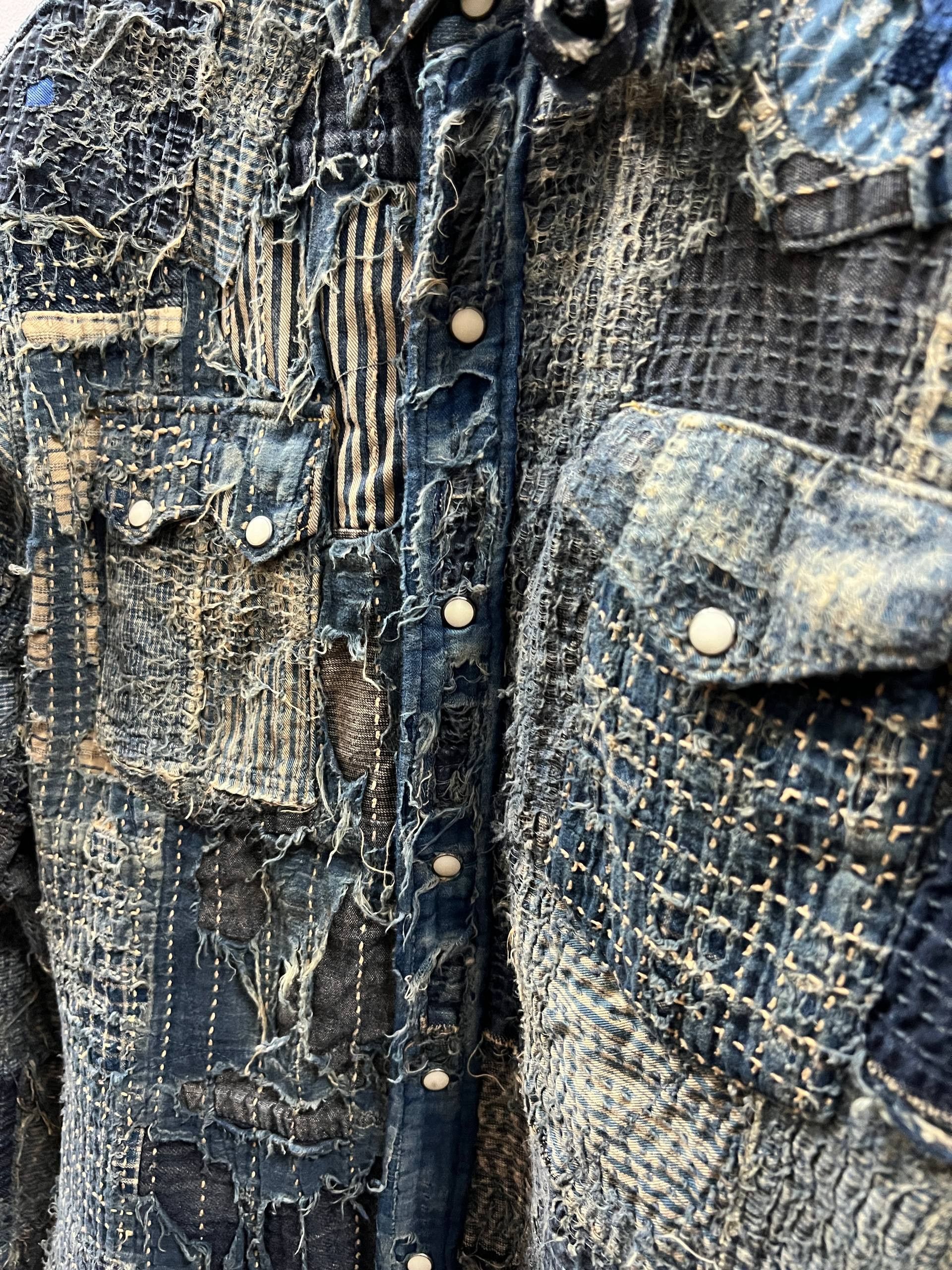 Kapital Kapital Nora x Kaya Boro Western Shirt Size US XL / EU 56 / 4 - 6 Thumbnail