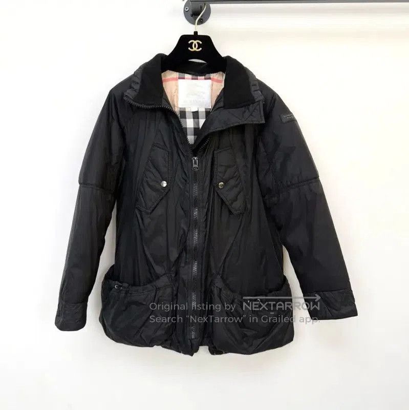 Burberry Black Women's Cotton Jacket.