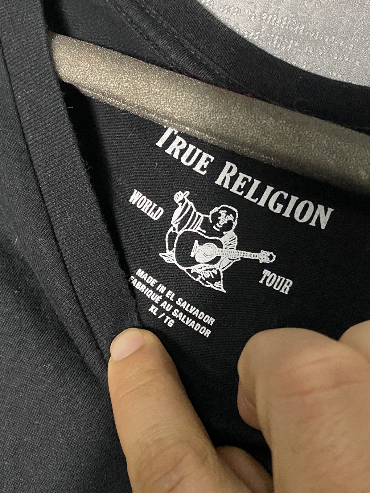 True Religion Mens Vintage True Religion T-shirt Japanese Brand Size US XL / EU 56 / 4 - 3 Thumbnail
