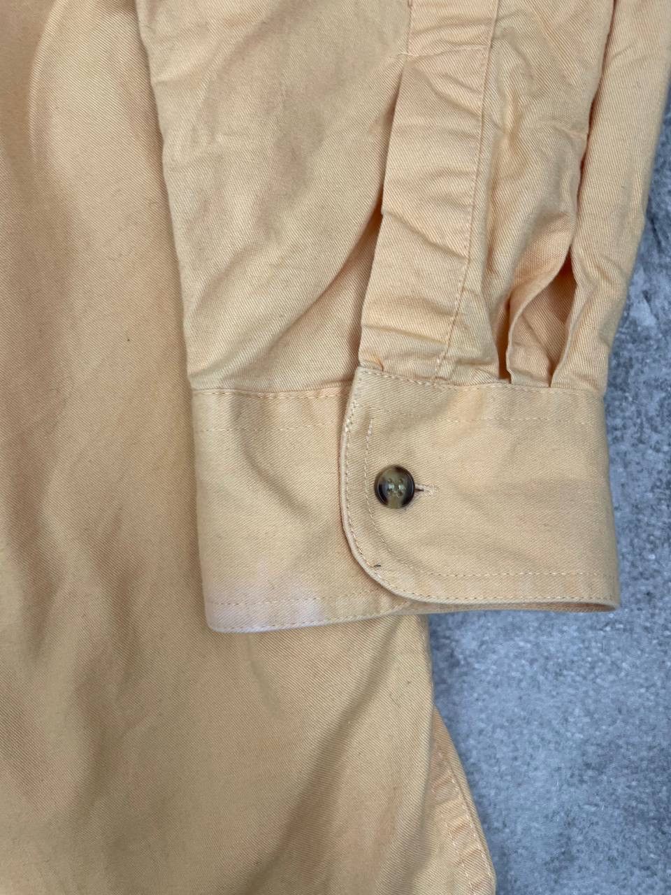 Chaps Ralph Lauren Chaps Ralph Lauren Vintage Men Shirt Button Down Yellow Size US L / EU 52-54 / 3 - 9 Thumbnail