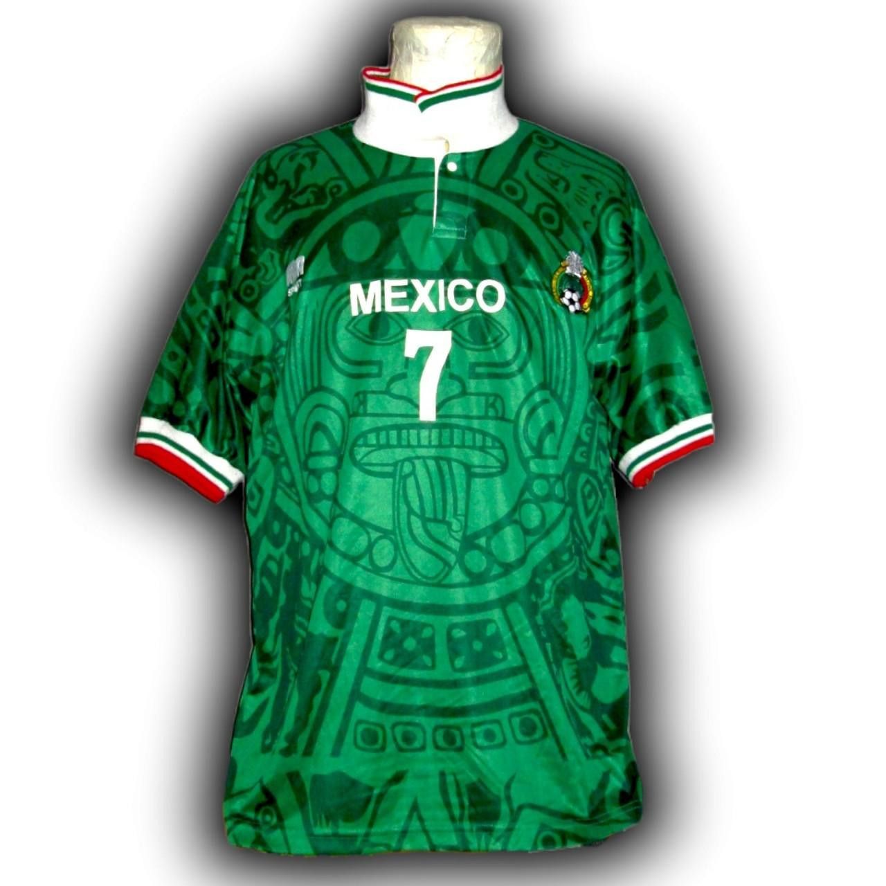 Mexico 1998 1999 Home Shirt Jersey World Cup ABA sport