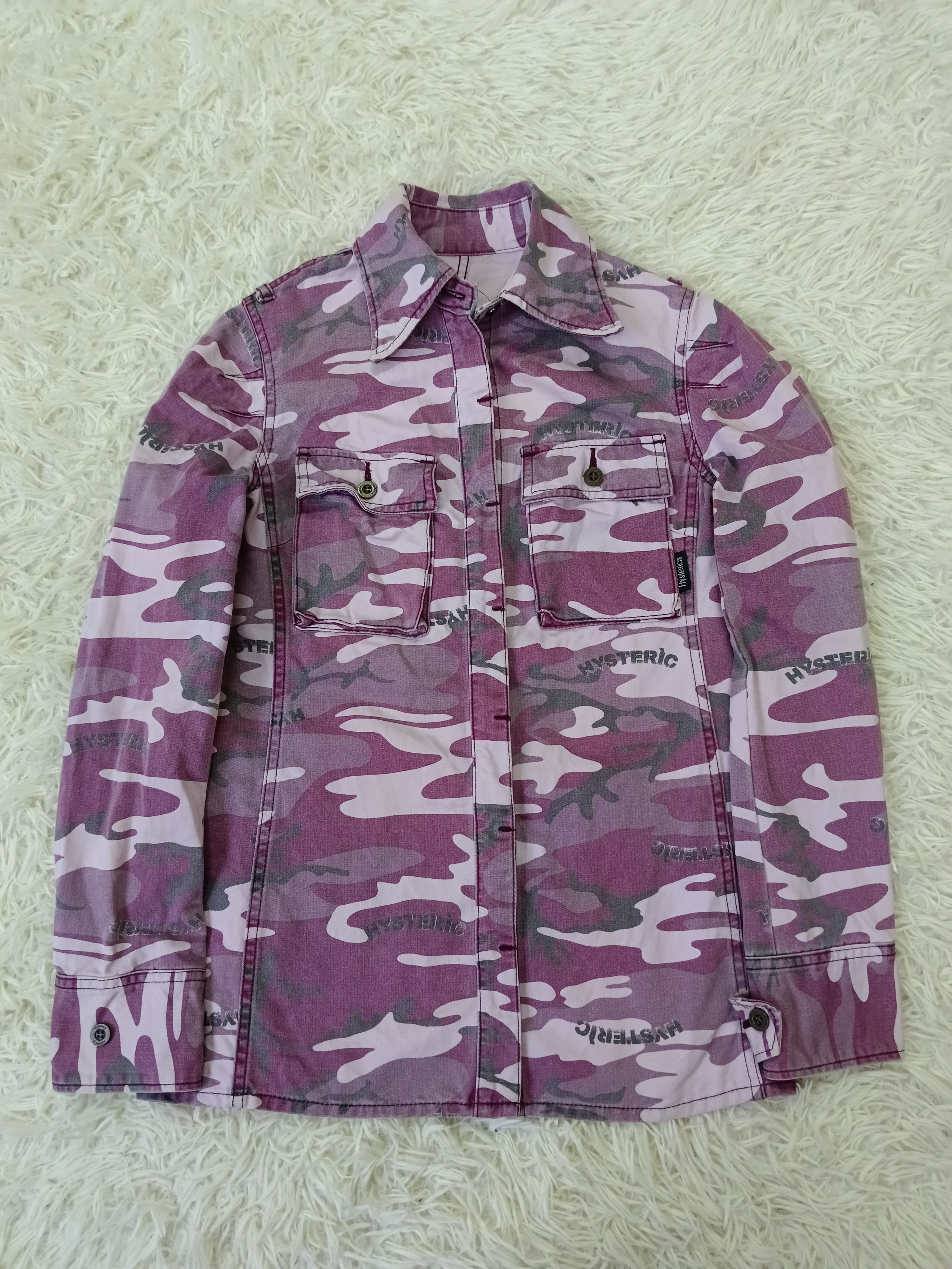Hysteric Glamour HYSTERIC GLAMOUR CAMO JACKET Size S / US 4 / IT 40 - 1 Thumbnail