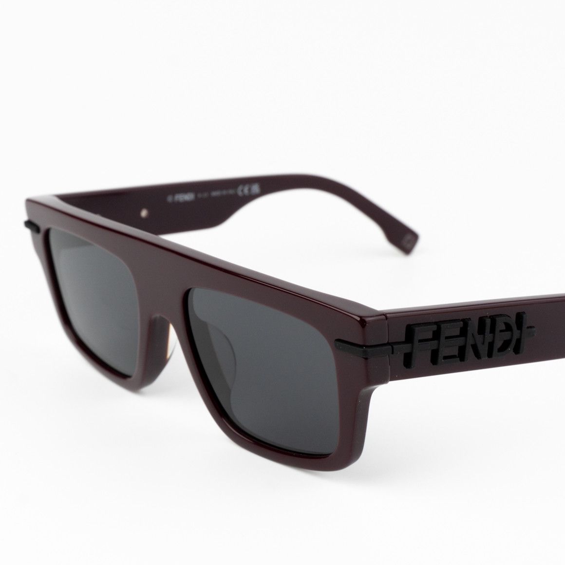 Fendi NEW Fendi FE40091U FENDIGRAPHY 69A Unisex Square Sunglasses Size ONE SIZE - 4 Thumbnail