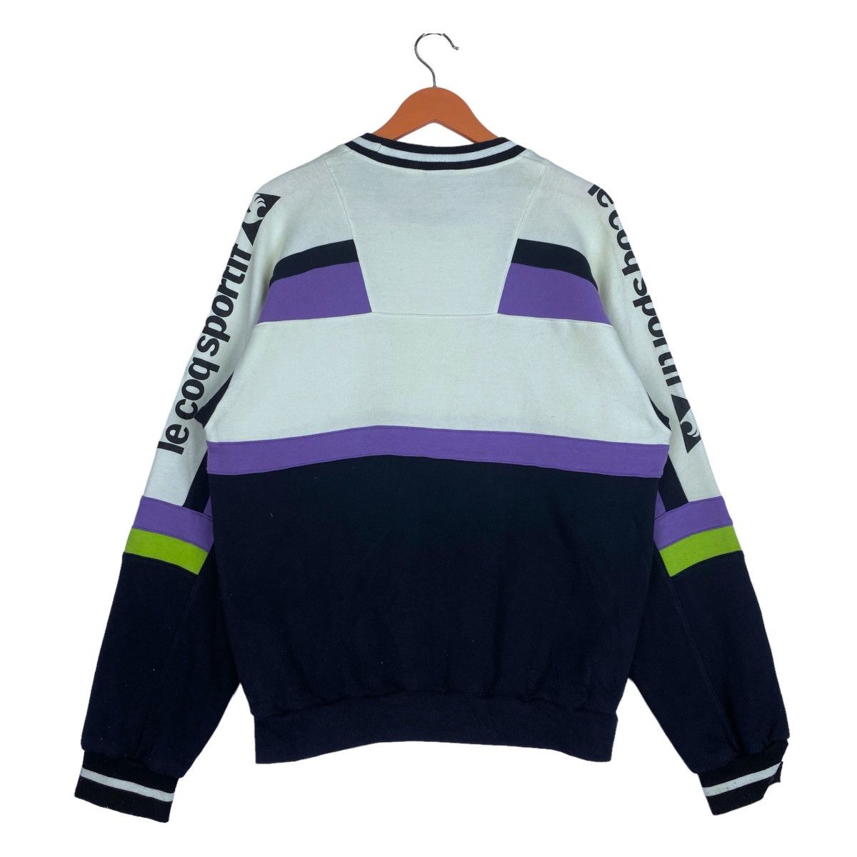 Designer × Vintage Le Co Sportif Sweatshirt Crewneck Pull Over Jumper Size US L / EU 52-54 / 3 - 5 Thumbnail