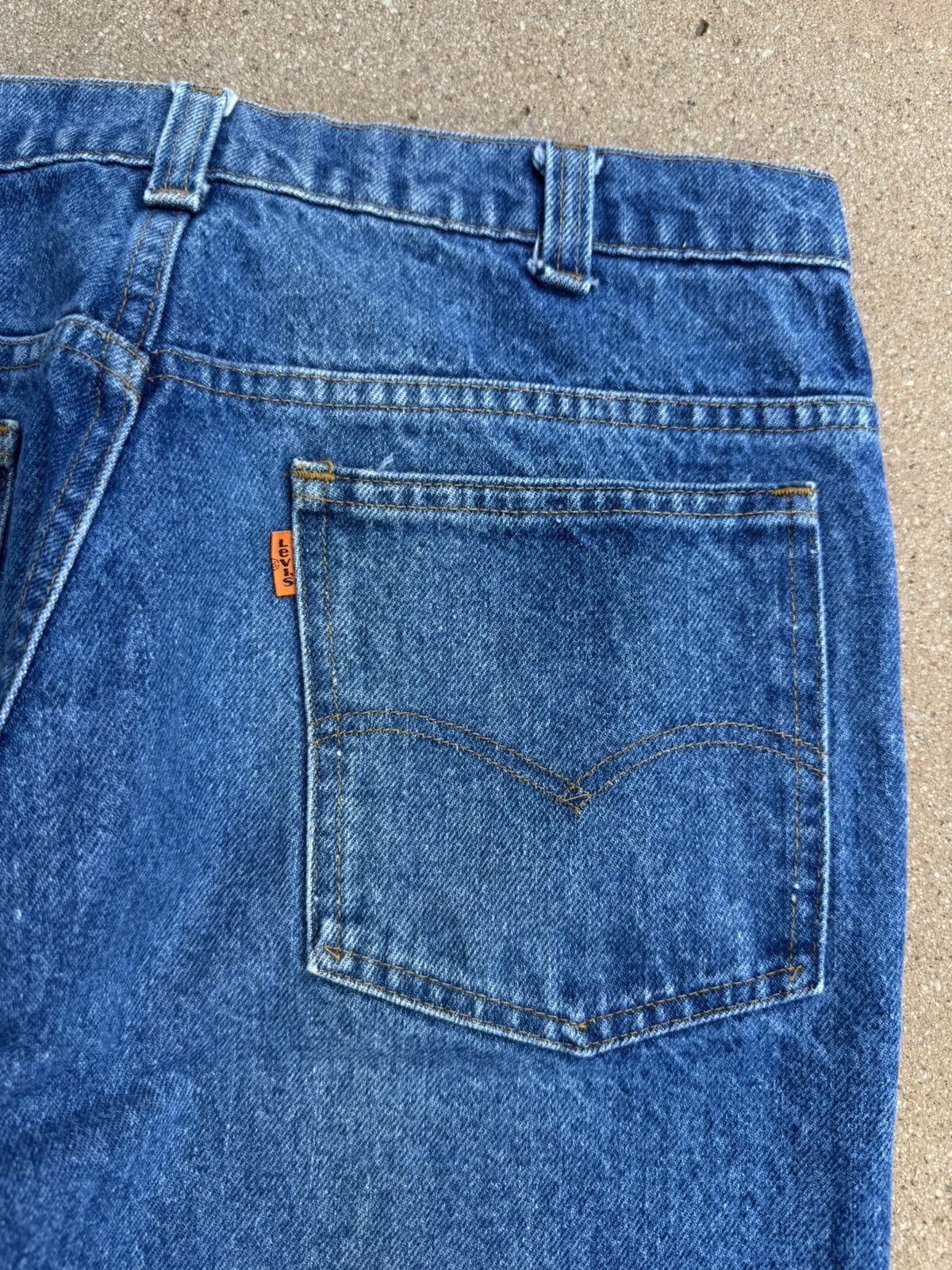 Levi's × Vintage Vtg 80’s Levi’s 646 Orange Tab Bellbottom Flare Jeans 32x28 Size US 32 / EU 48 - 8 Thumbnail