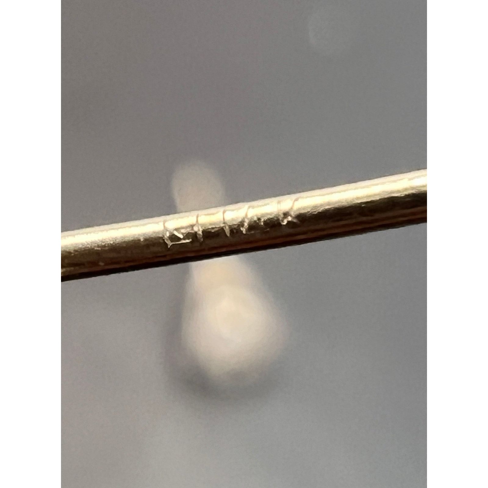 Other 14k white gold 6mm CZ solitaire stud earrings Size ONE SIZE - 11 Thumbnail