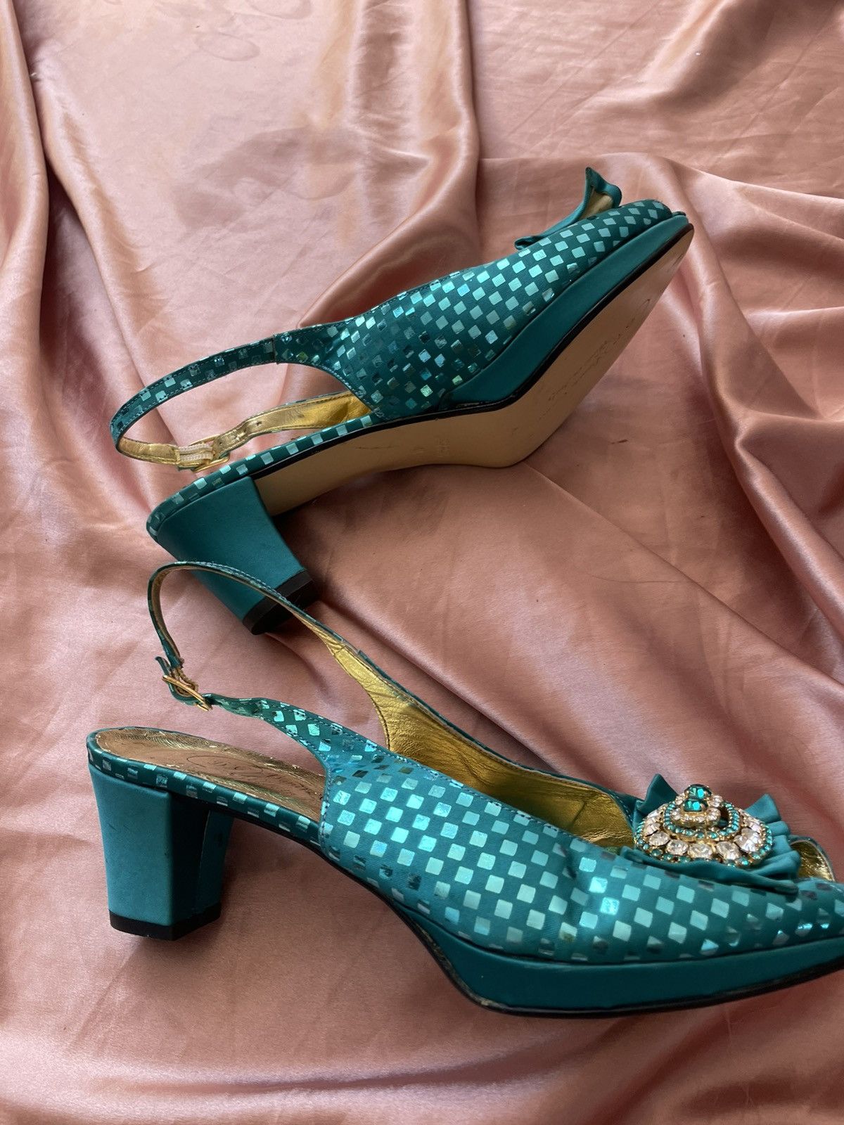 Vintage Italian heels Size US 9.5 / IT 39.5 - 9 Thumbnail