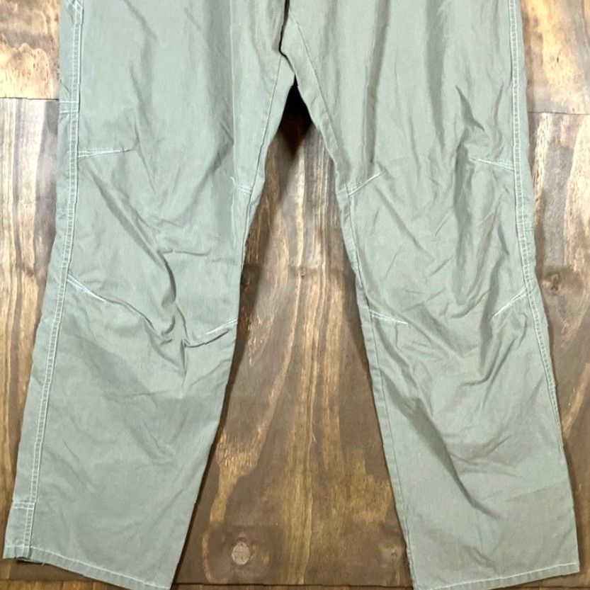 Kuhl Mens Pants Khaki Revolvr Patina Dye Hiking Outdoor Straight Stretch 36x32 Pants Mens Khakis Workwear Gorpcore Dadcore 36 Regular Tan