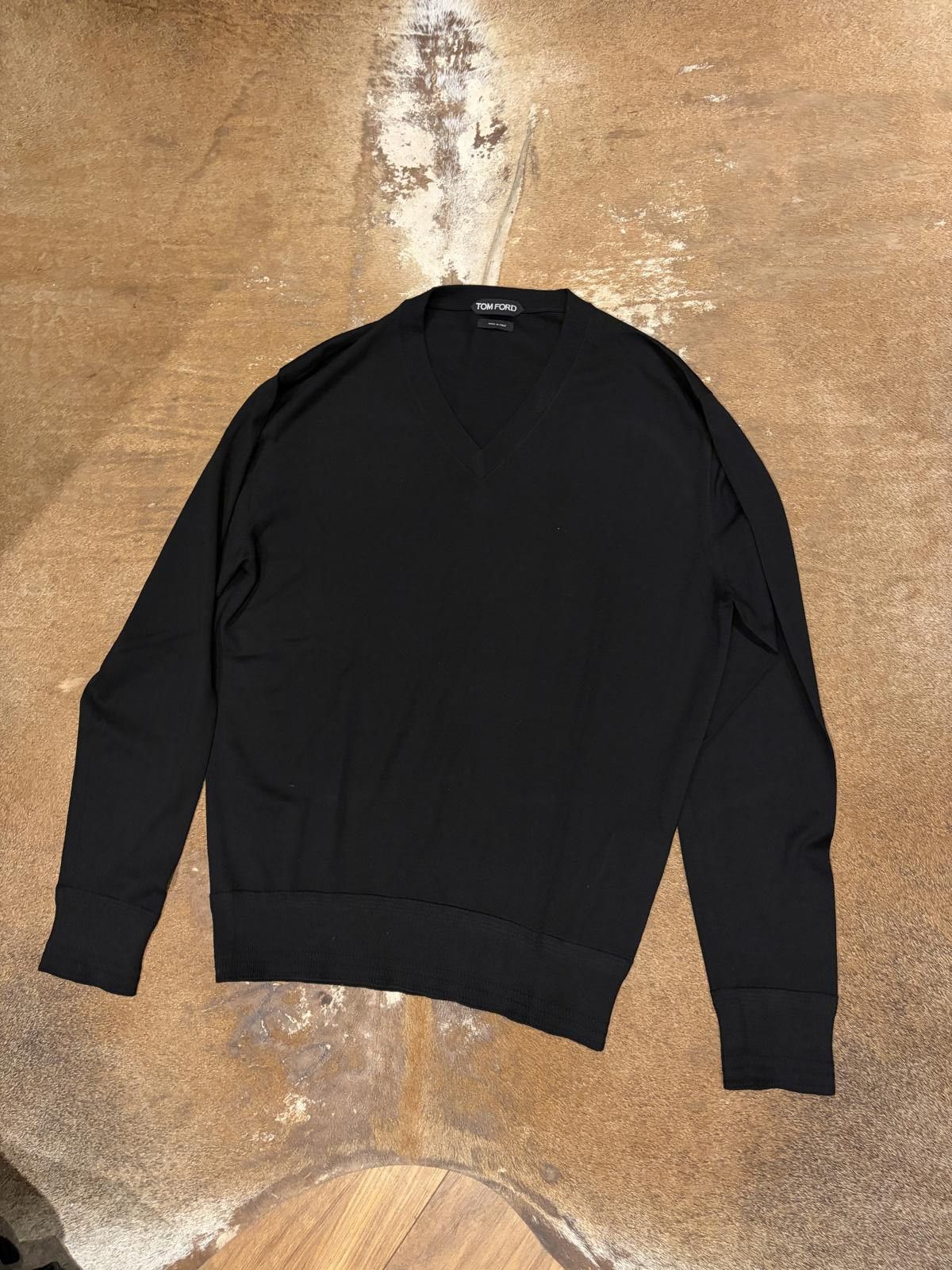 Tom Ford Tom Ford V-Neck Sweater Size US L / EU 52-54 / 3 - 1 Thumbnail