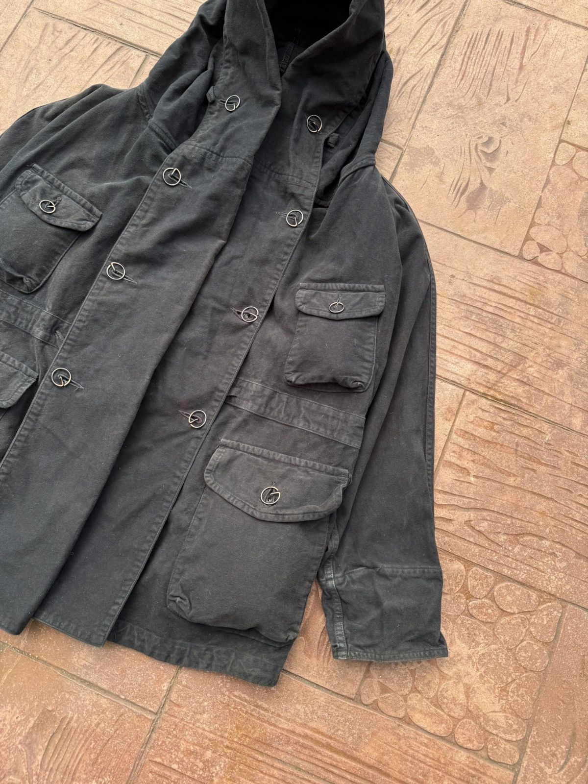 Kapital 🔥GRAIL🔥 RARE VTG KAPITAL KATSURAGI MILITAR RINGCOAT JACKET Size US L / EU 52-54 / 3 - 6 Thumbnail