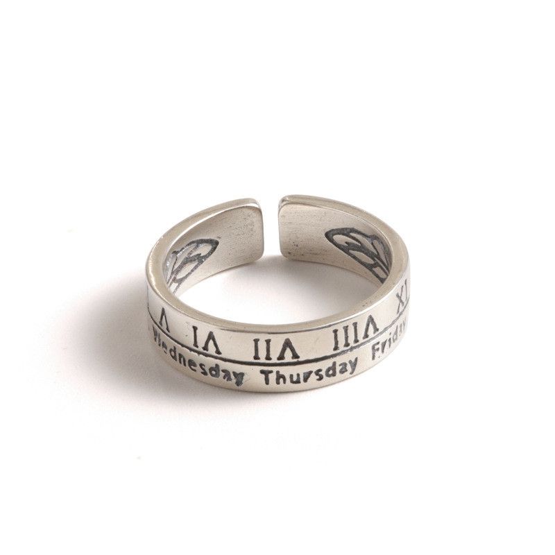Jewelry Vintage Jewelry Rings Open Size Chrome Ring (Size 7-13) Size ONE SIZE - 5 Thumbnail