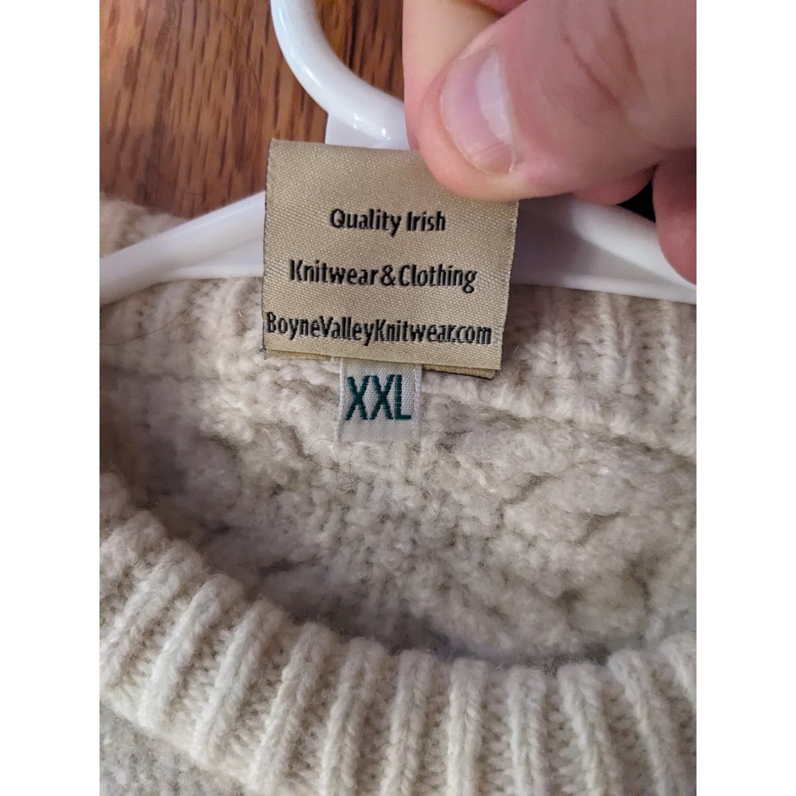Bogner Boyne Valley Knitwear Wool Fisherman's Sweater Size US M / EU 48-50 / 2 - 4 Thumbnail
