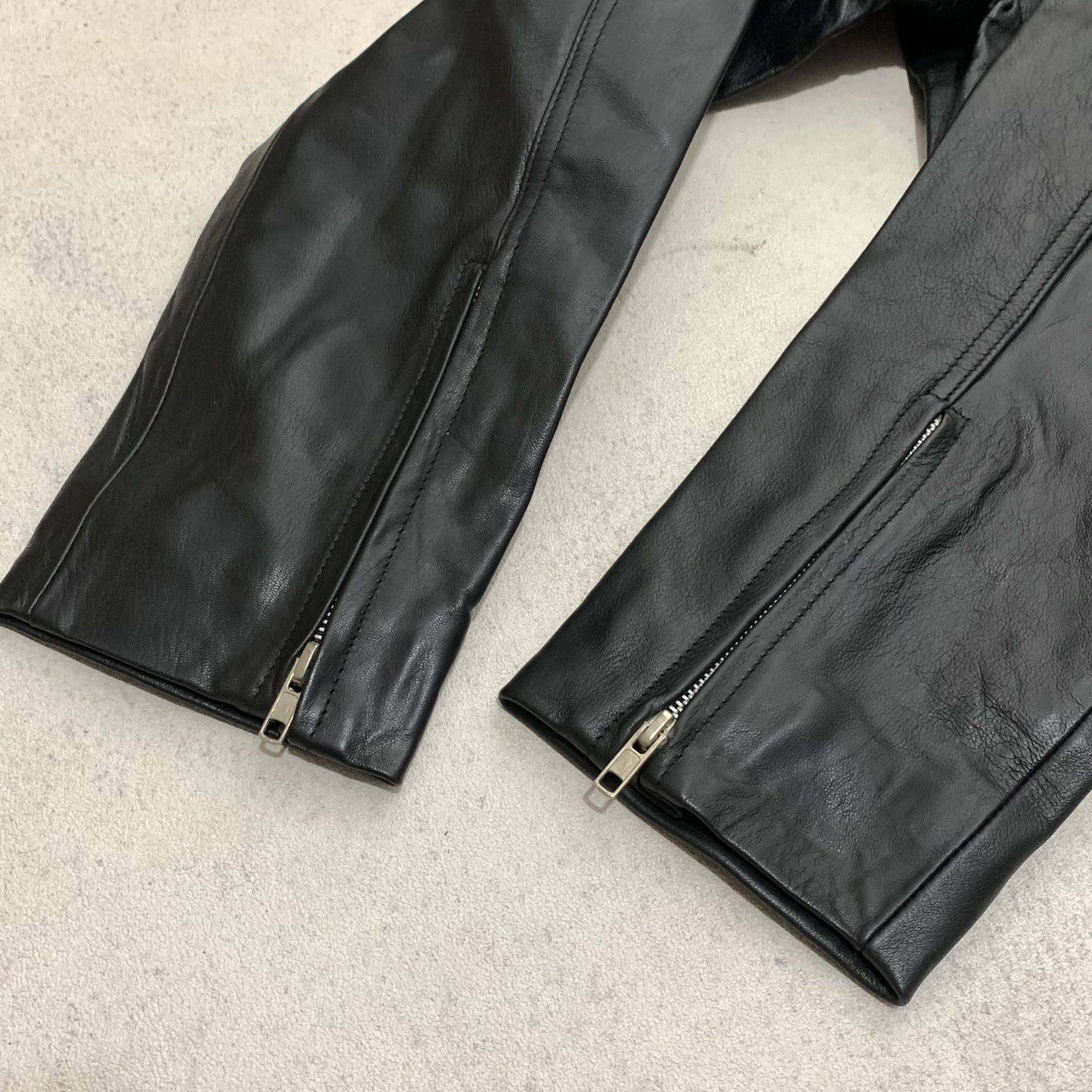 Genuine Leather Genuine Leather Jacket Perfecto Aviator Biker Punk Schott Size US S / EU 44-46 / 1 - 6 Thumbnail