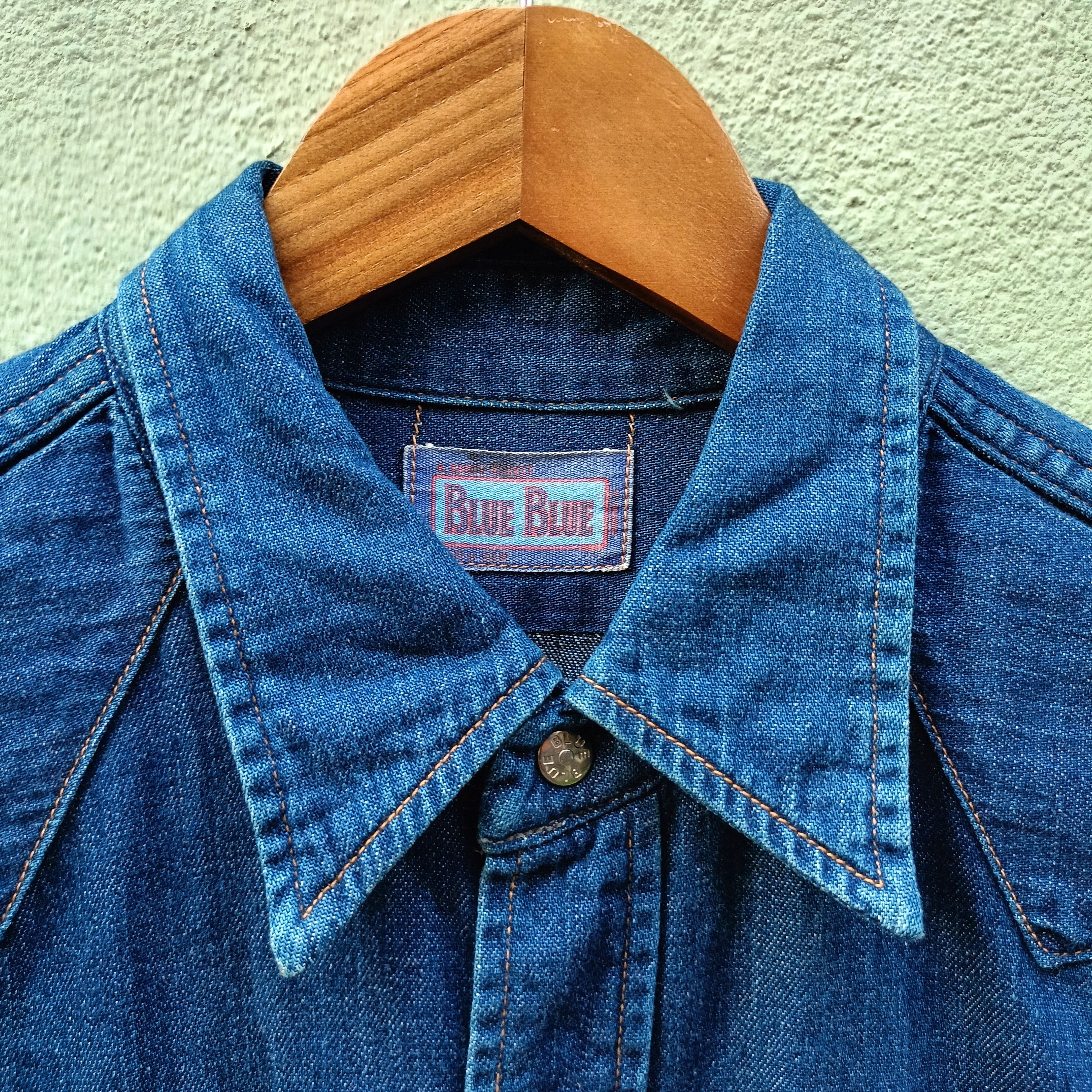 Blue Blue Japan × Japanese Brand Blue Blue Shirt Button up Size US M / EU 48-50 / 2 - 4 Thumbnail