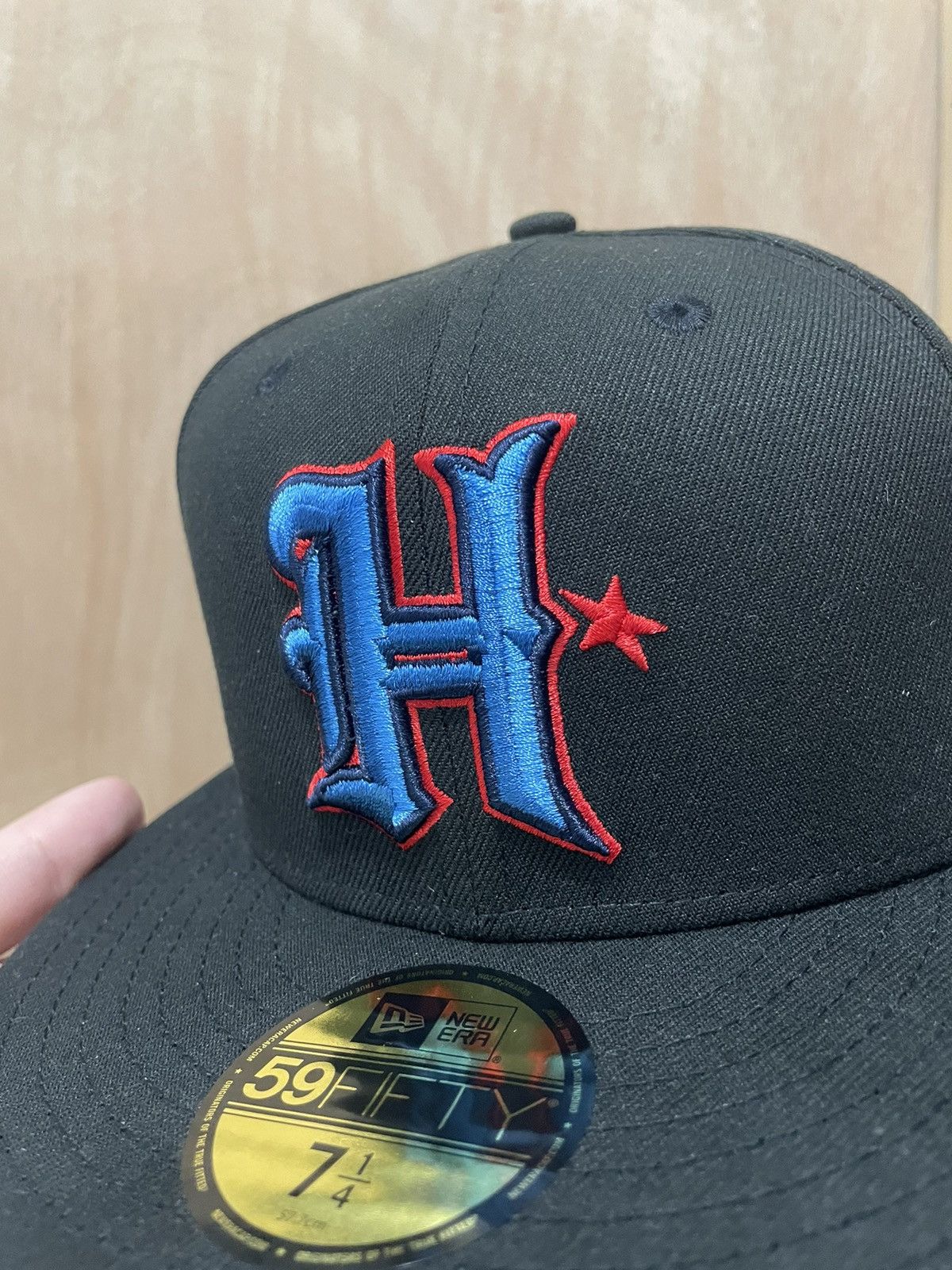 New Era Hat club Houston Texans h town size 7 1/4 Size ONE SIZE - 2 Thumbnail