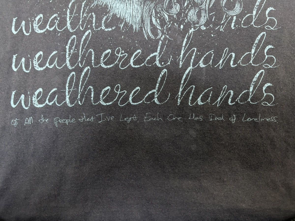 Band Tees WEATHERED HANDS ALTERNATIVE ROCK HARDCORE EMO BAND GILDAN Size US L / EU 52-54 / 3 - 6 Thumbnail