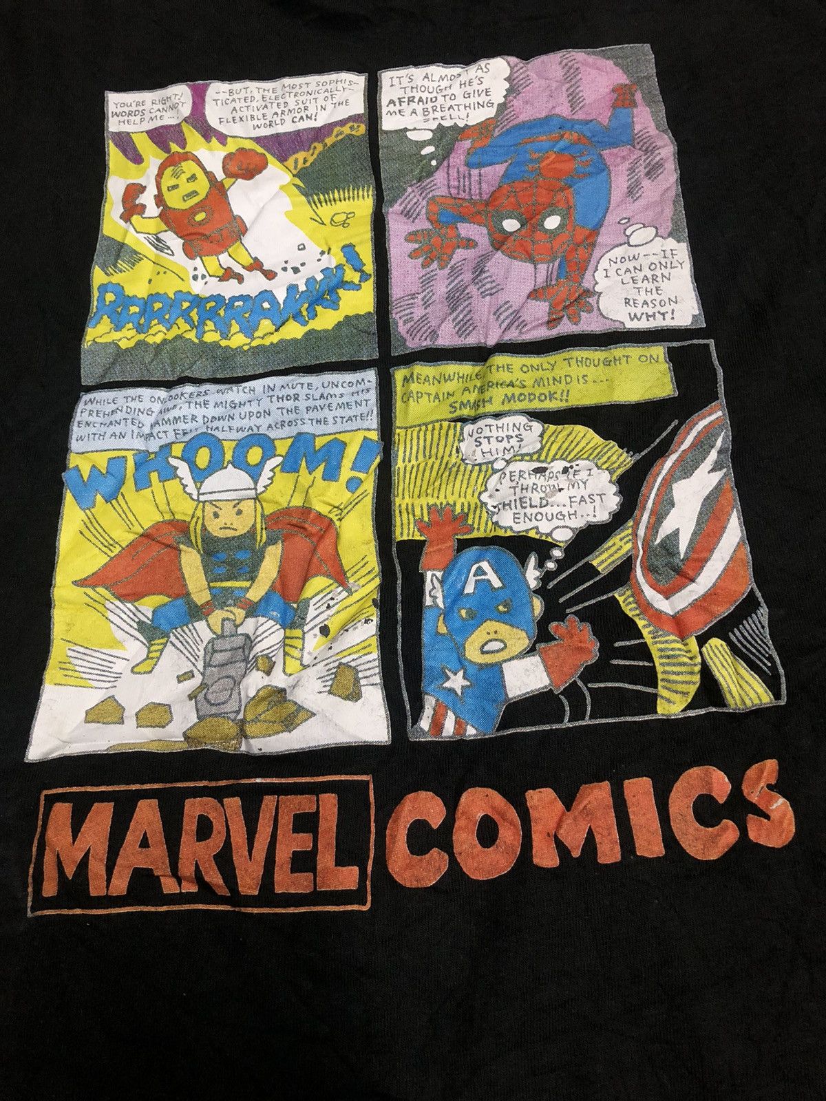 Anime × Cartoon Network × Japanese Brand Vintage Anima Marvel Comics Long Sleeve Tee Shirt Size US L / EU 52-54 / 3 - 2 Thumbnail