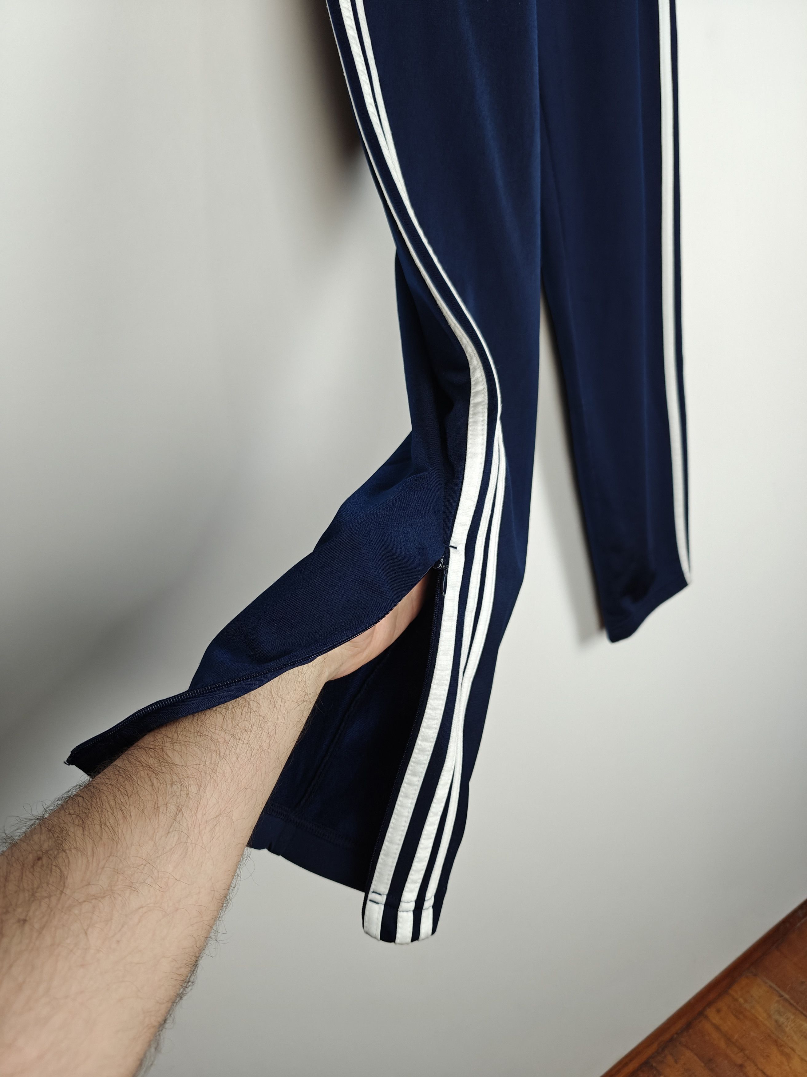 Adidas Adidas Originals Track Pants Zip Leg Blue size S Size US 33 - 6 Thumbnail