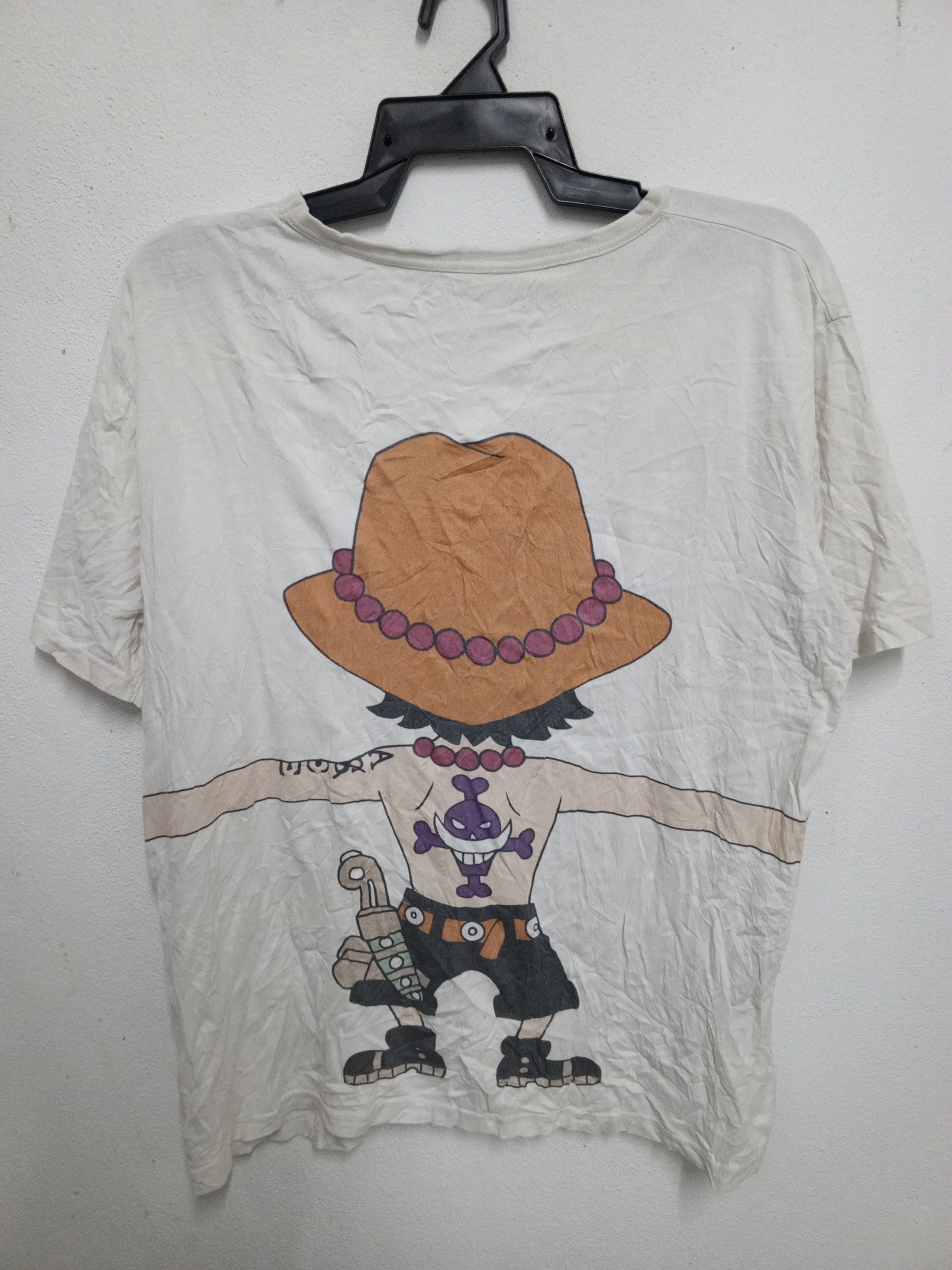 One piece white tee