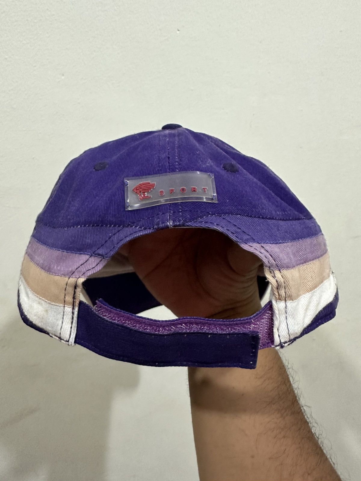 Versace VTG Versace Sport Faded Cap Size ONE SIZE - 6 Thumbnail