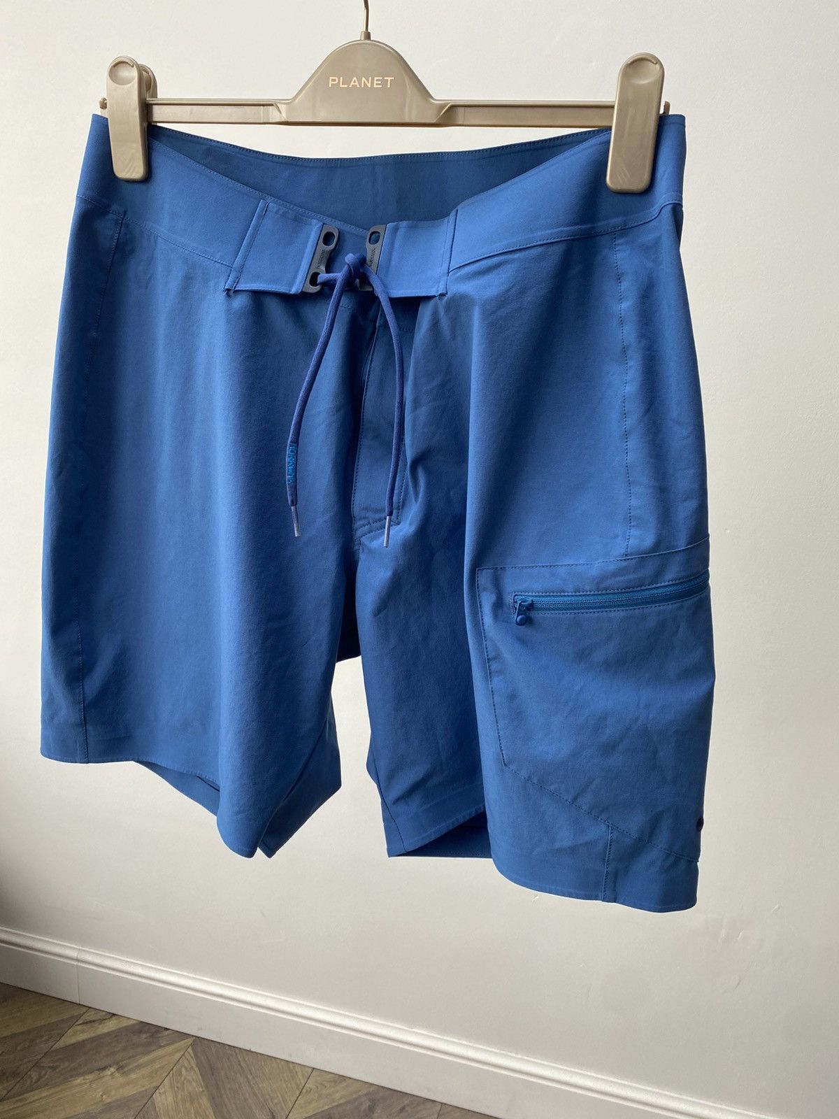 Norrona Vintage Norrona Men's Blue Baggy Super Lightweight Shorts Size US 34 / EU 50 - 3 Thumbnail