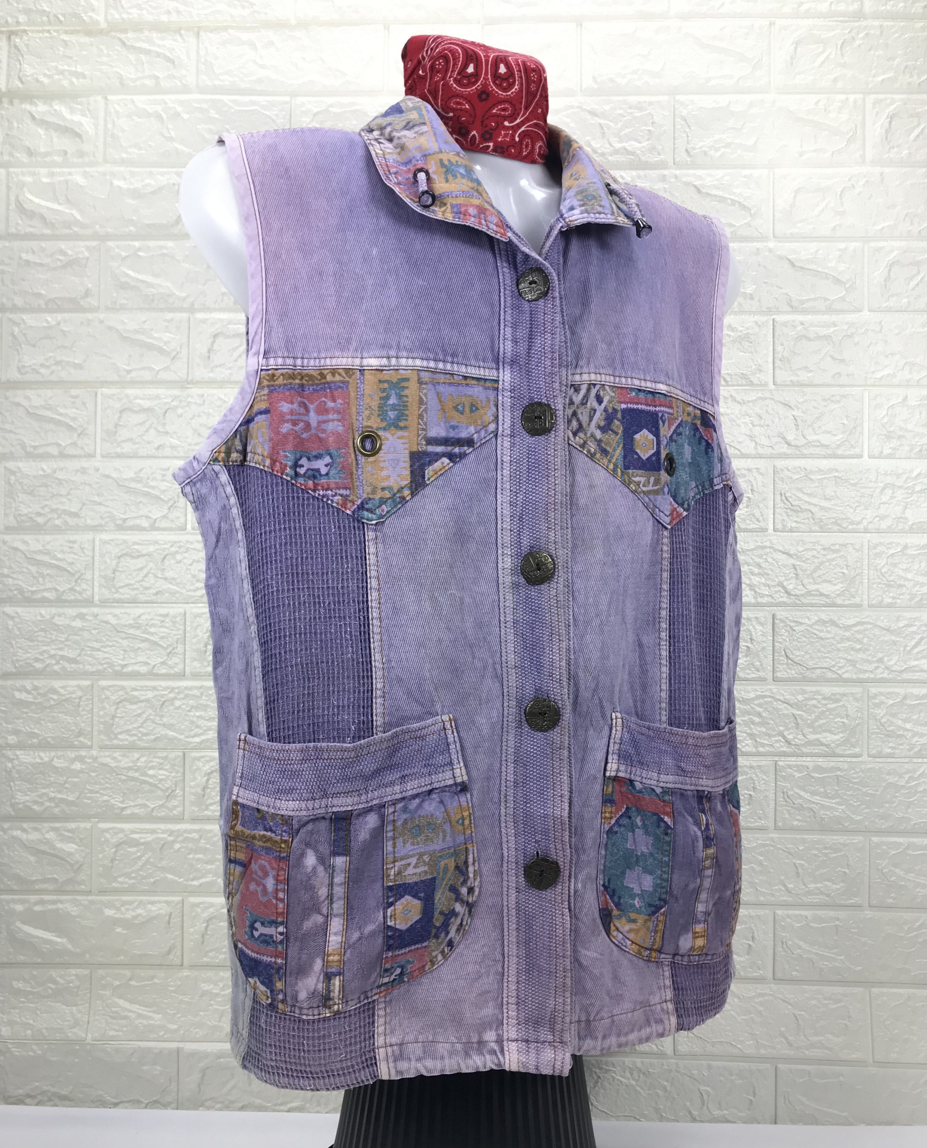 Japanese Brand Vintage Japanese Brand Art Vest Size US L / EU 52-54 / 3 - 2 Thumbnail