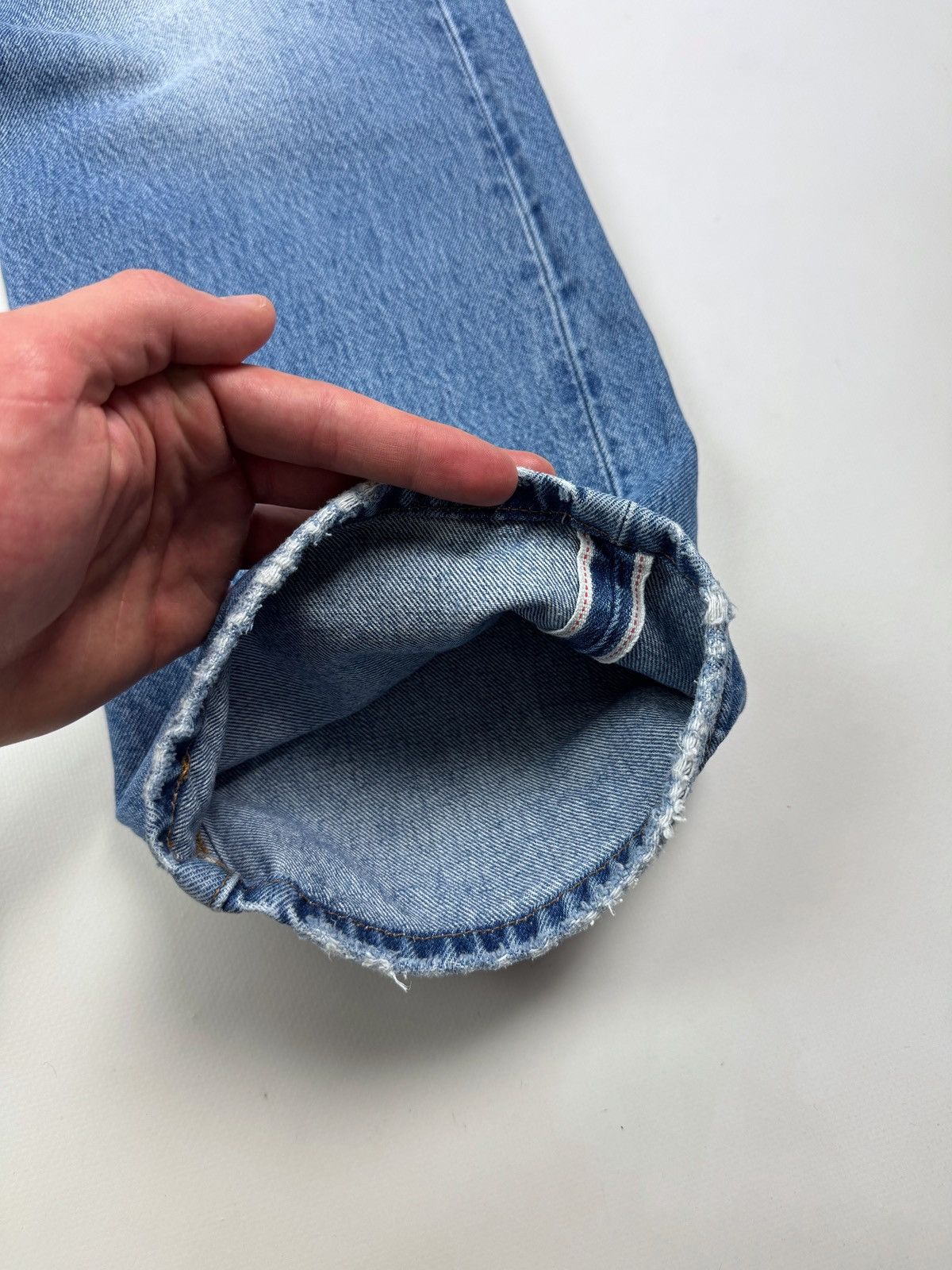 Levi's Levi’s 501 ‘90s Selvage Washed Denim Women’s Jeans Size 32" / US 10 / IT 46 - 4 Thumbnail
