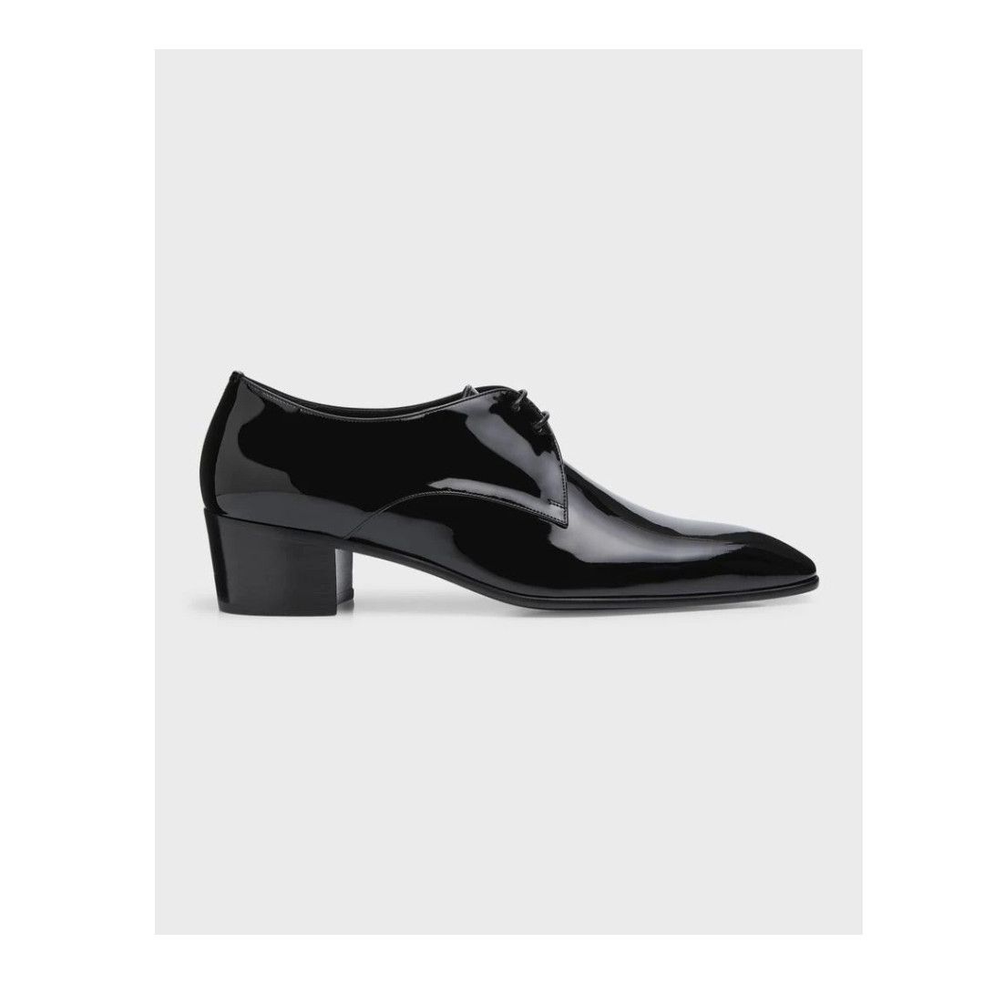 Saint Laurent Paris o1s1wg110126 756184 Gabrlel 45 Derby Shoes in Nero Size US 8 / EU 41 - 1 Thumbnail