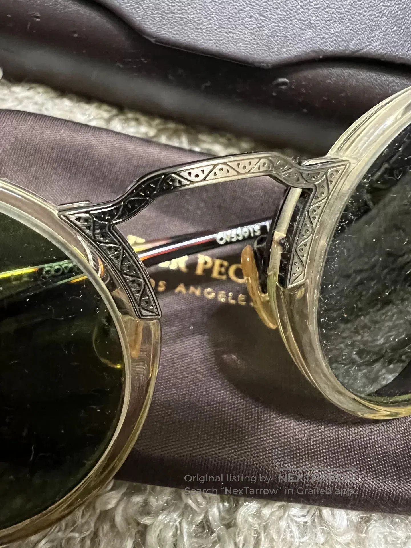 Oliver Peoples Oliver Peoples Retro Sunglasses. Size ONE SIZE - 3 Thumbnail