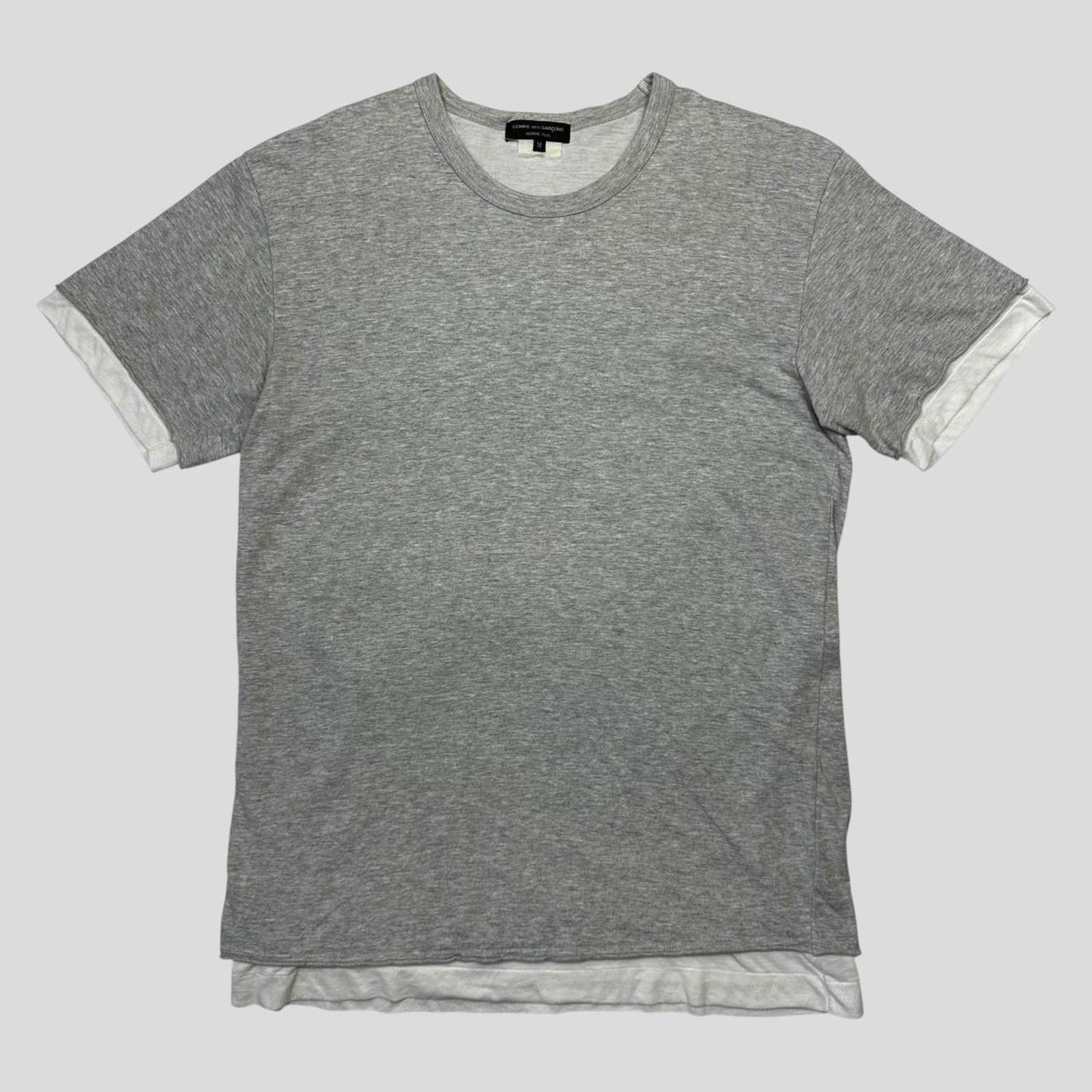 Comme des Garcons CDG Homme Plus 2013 Dual Layered Cotton T-shirt - M Size US M / EU 48-50 / 2 - 1 Thumbnail