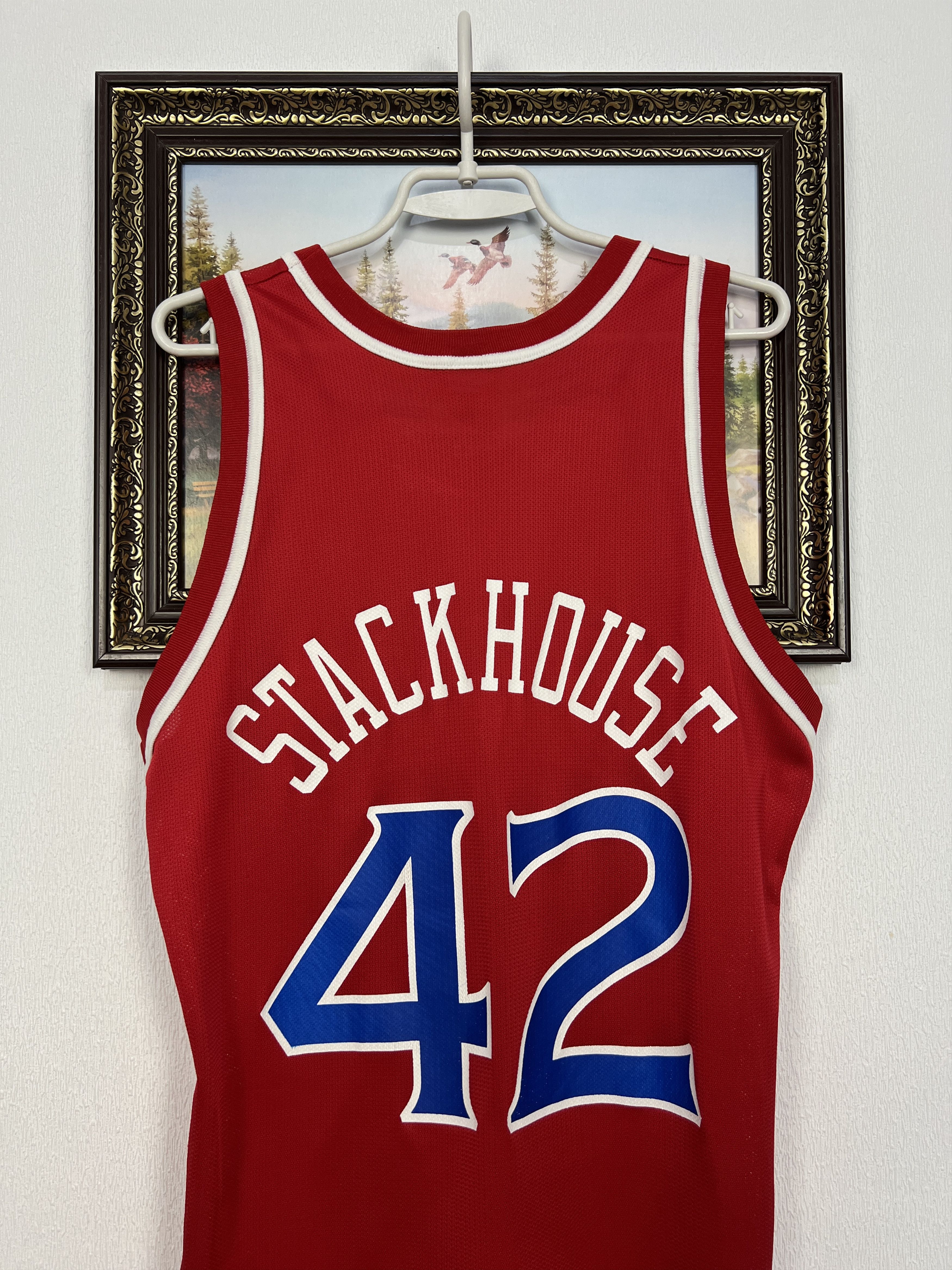 Champion Champion Philadelphia 76ers Sixers Stackhouse Jersey Size US M / EU 48-50 / 2 - 14 Thumbnail