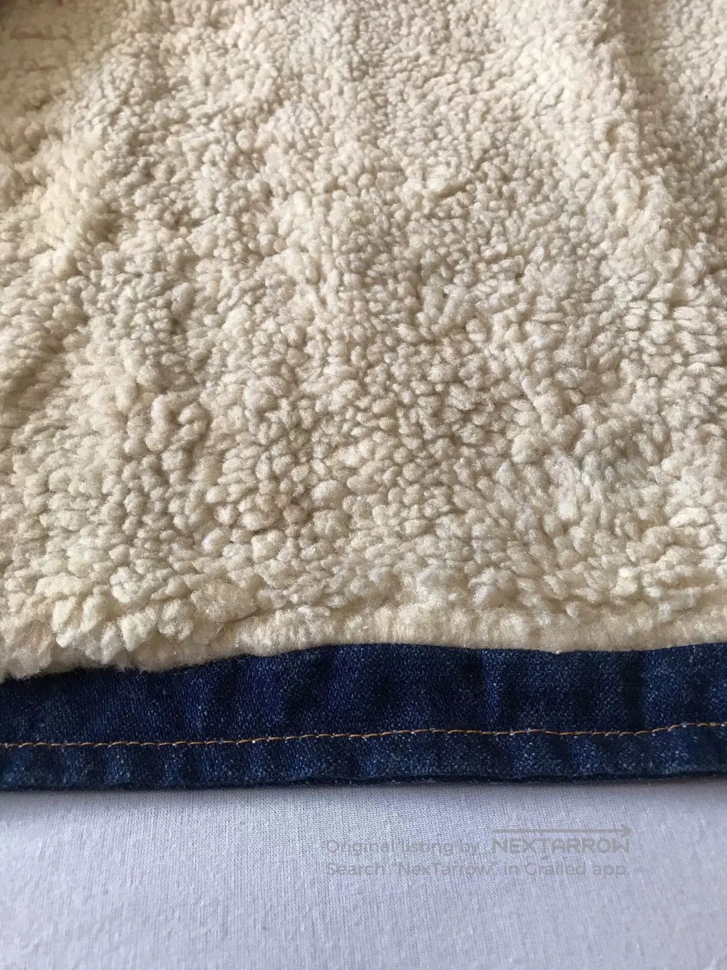 Wrangler 80s Wrangler Sherpa Lined Denim Vest. Size US XL / EU 56 / 4 - 6 Thumbnail