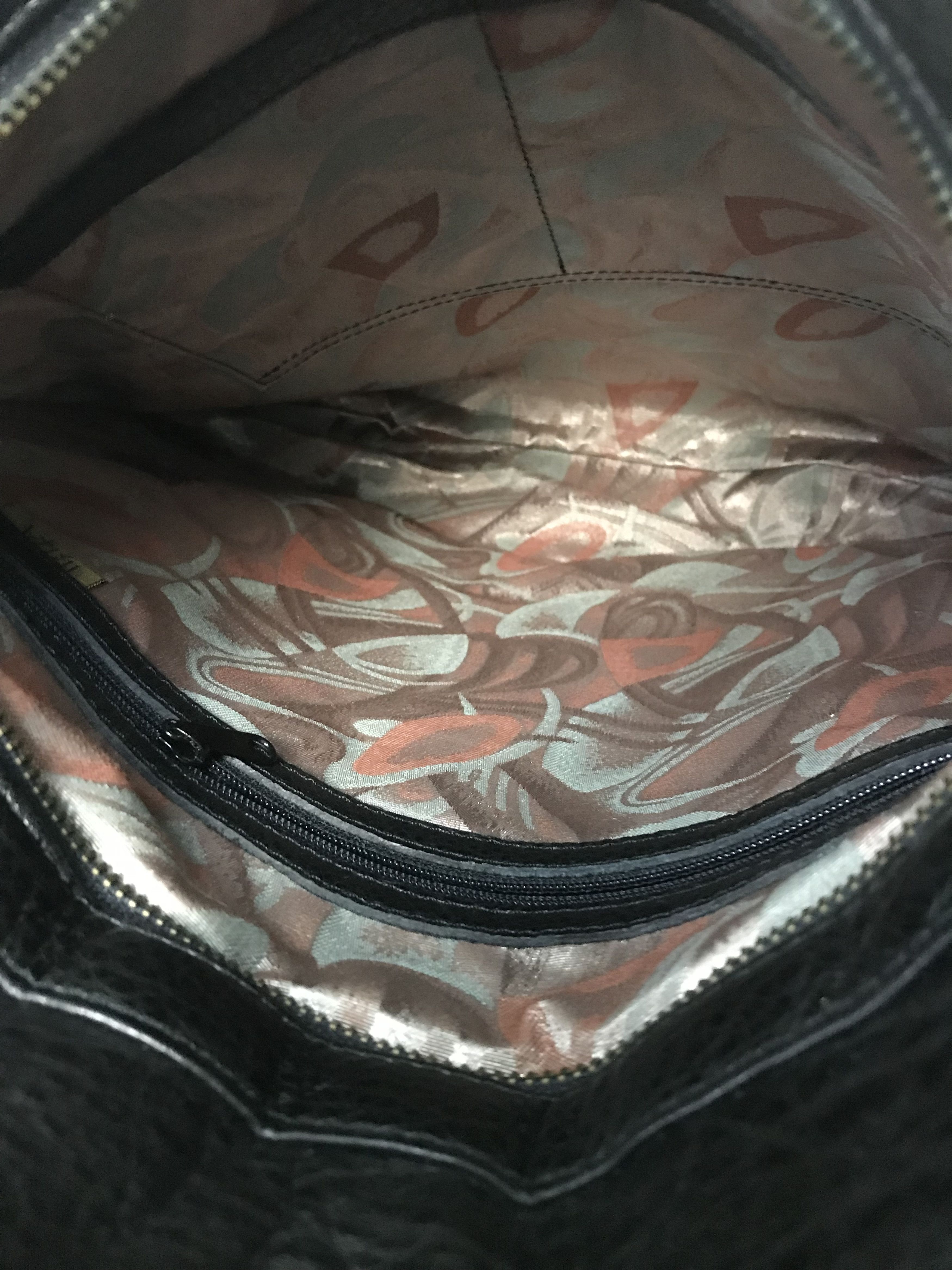 Ibiza Leather Black bagpack