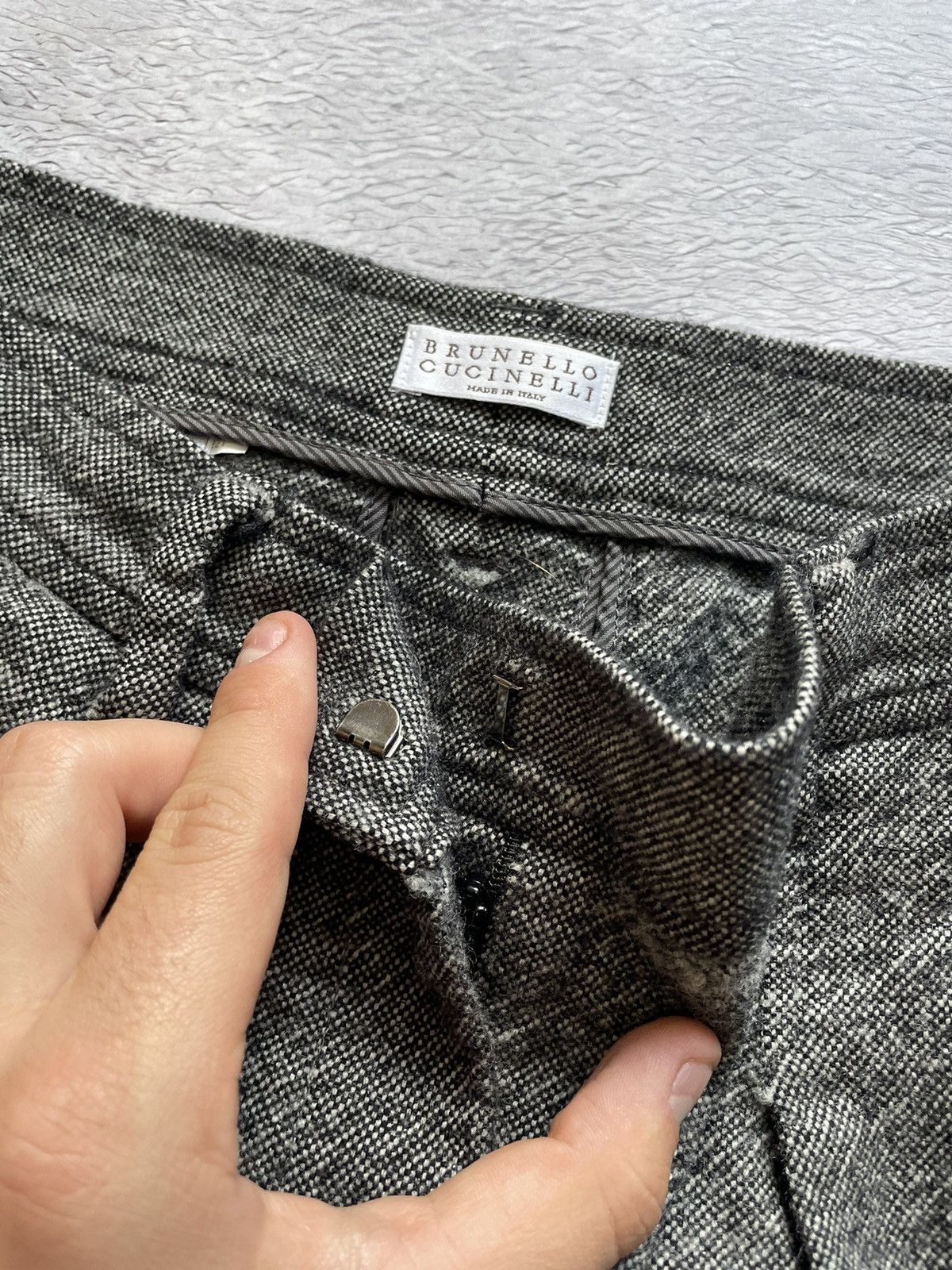 Brunello Cucinelli Brunello Cucinelli Pants Wool Luxury Italy Controllo B Size 26" / US 2 / IT 38 - 8 Thumbnail