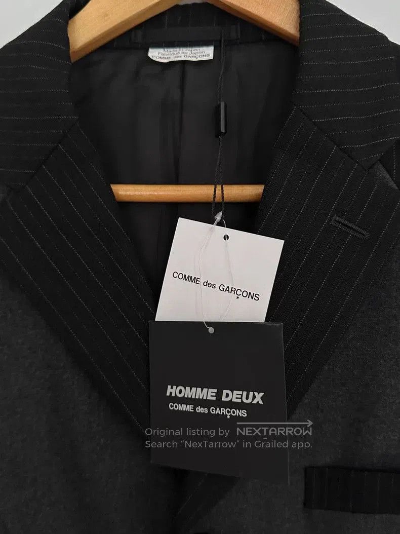 Comme des Garcons CDG Homme Deux Wool Suit Jacket Black M. Size US M / EU 48-50 / 2 - 5 Thumbnail