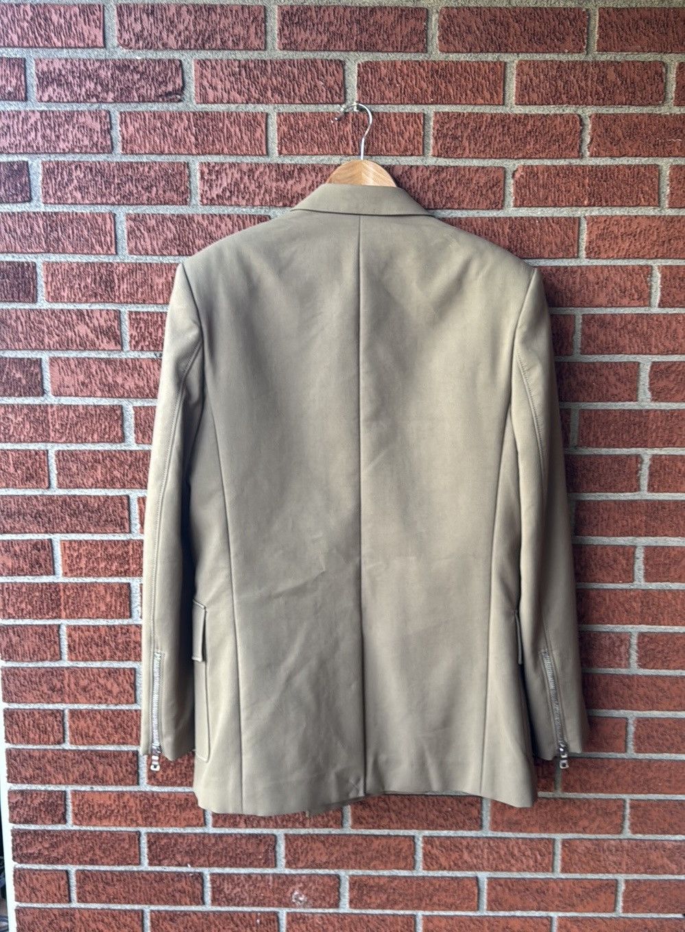 Balmain BALMAIN Taupe Double-Breasted Blazer Size Large/52 NWT Size 52R - 4 Thumbnail