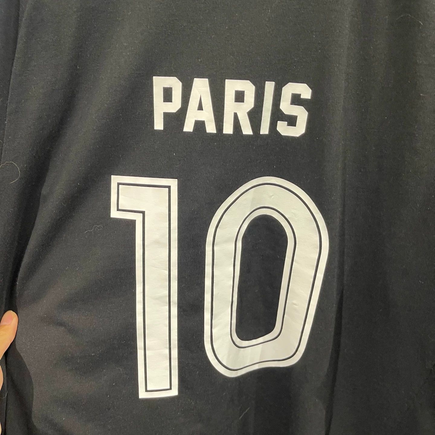 Balenciaga Balenciaga MU Paris Football Black Longsleeve Size 1 Size S / US 4 / IT 40 - 7 Thumbnail