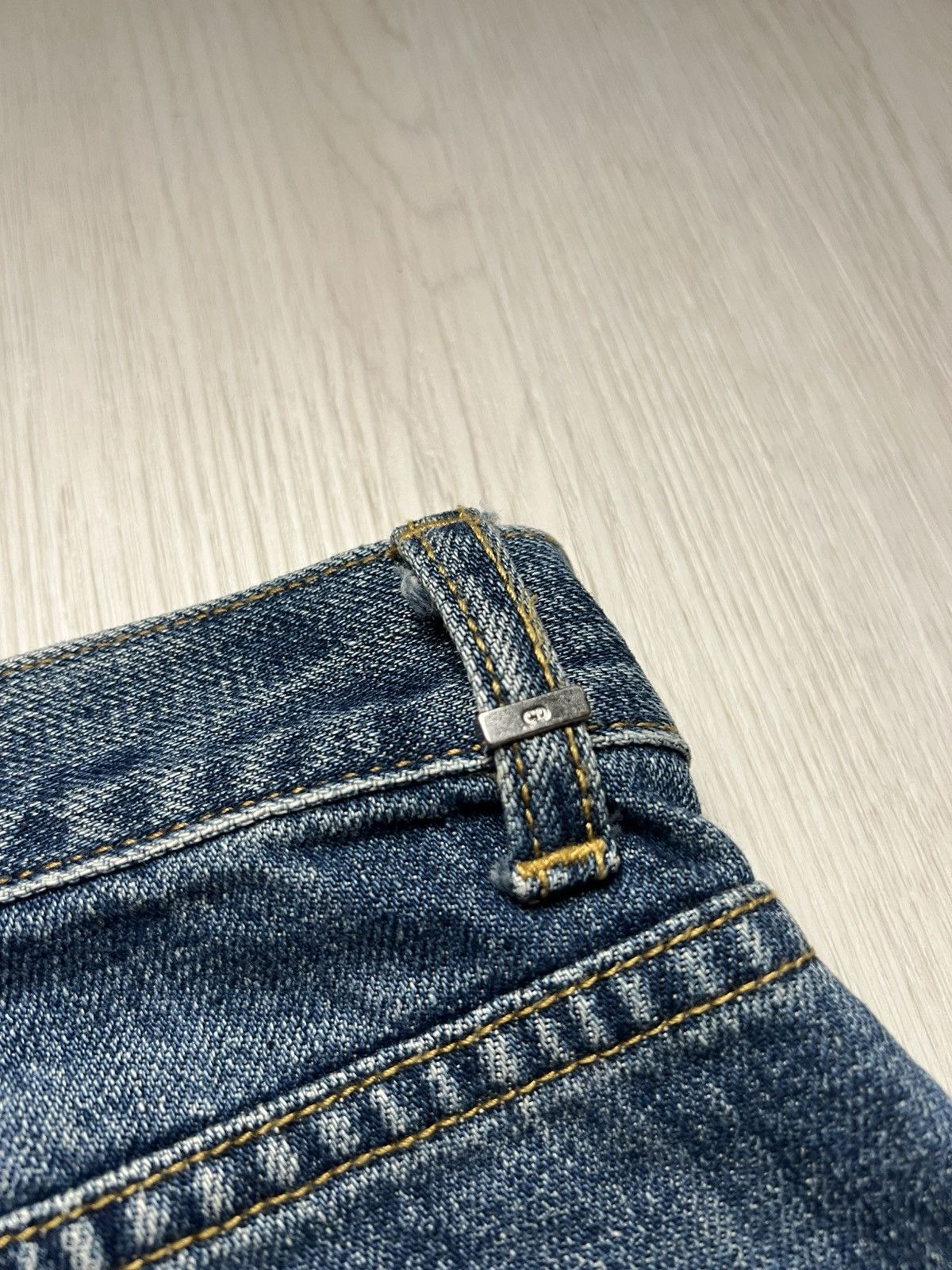 Dior Christian Dior High Waist Raw Hem Jeans Size US 28 / EU 44 - 7 Thumbnail