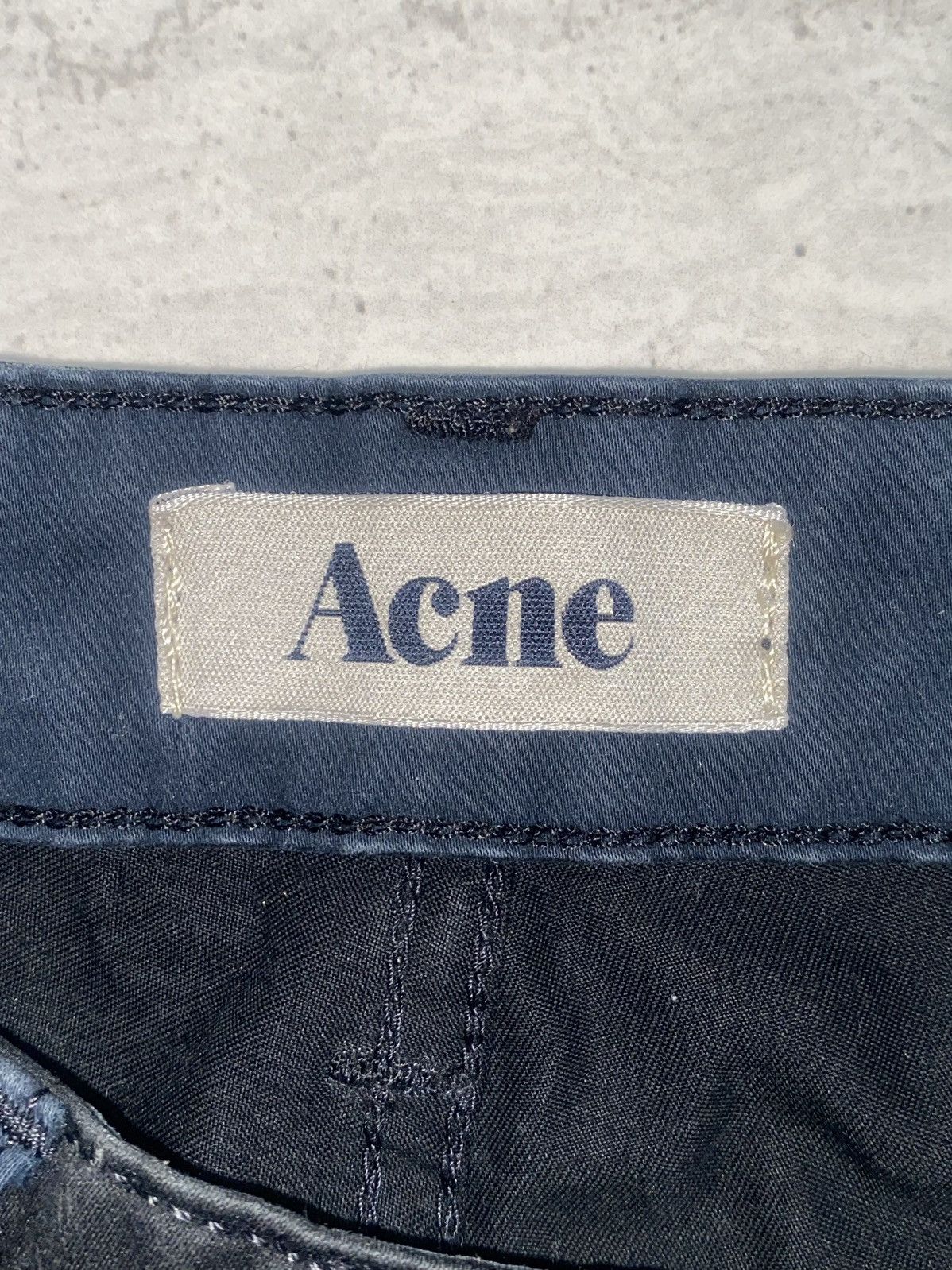 Acne Studios ACNE STUDIOS Double Knee Soft Suede Jeans Size 29" - 12 Thumbnail