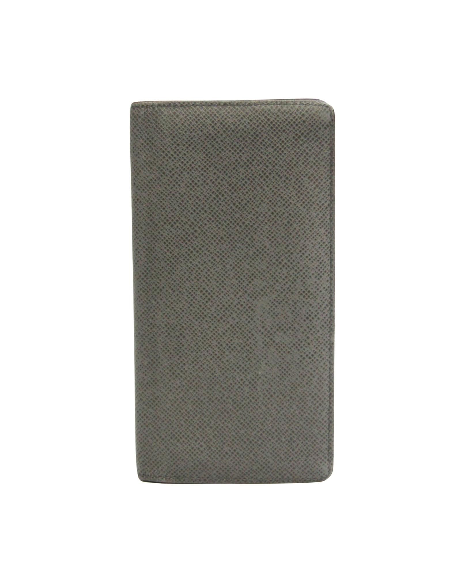 image of Sophisticated And Functional Louis Vuitton Wallet in Grey, Men's